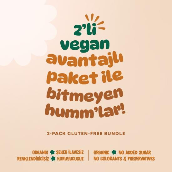 Organik Vegan Grissini & Yulaf Bar Atıştırmalık Paketi - 2 adet (2 çeşit)
