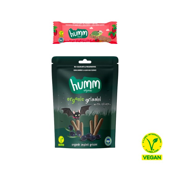 Organik Vegan Grissini & Yulaf Bar Atıştırmalık Paketi - 2 adet (2 çeşit)