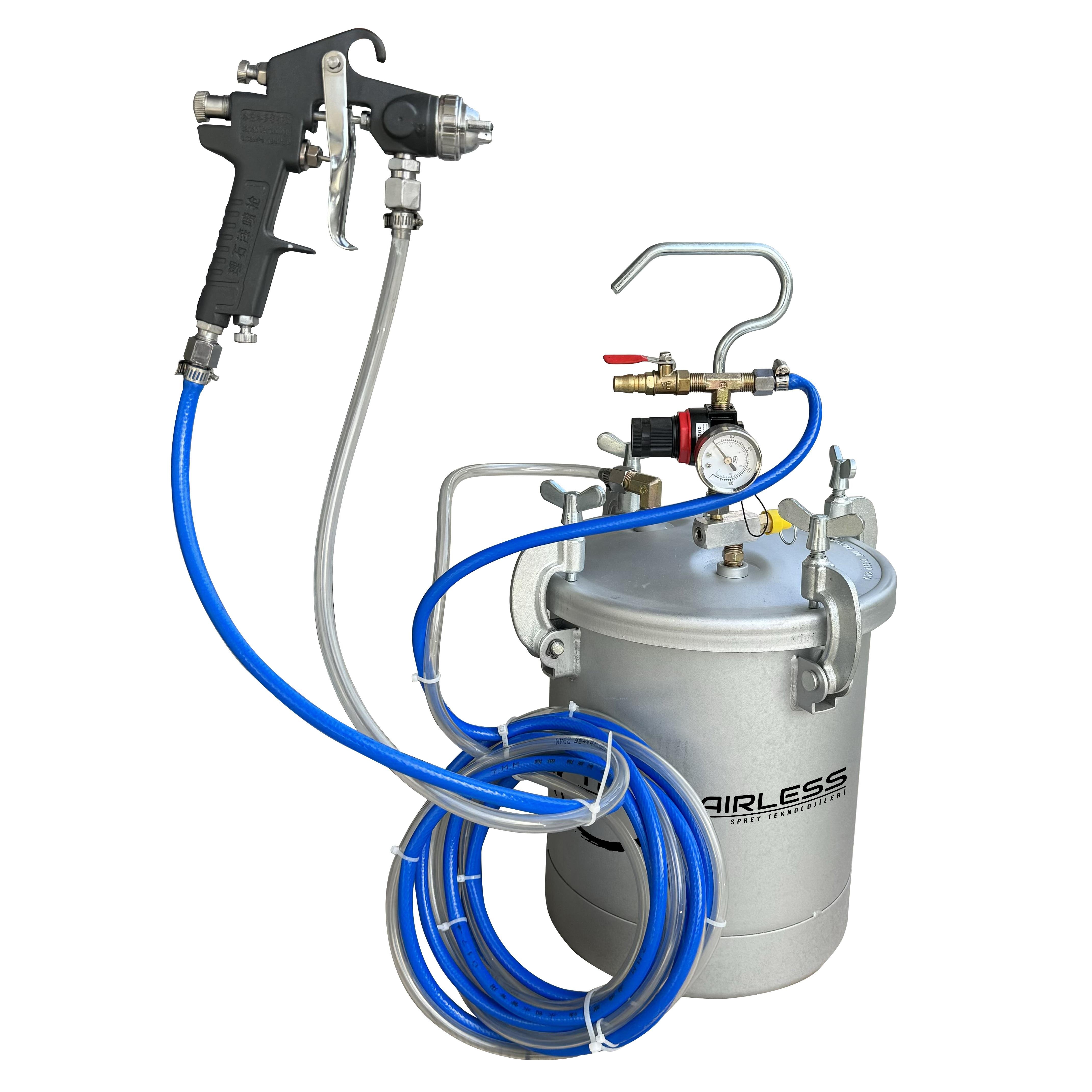 10 Litre Karıştırıcısız Basınçlı Tank