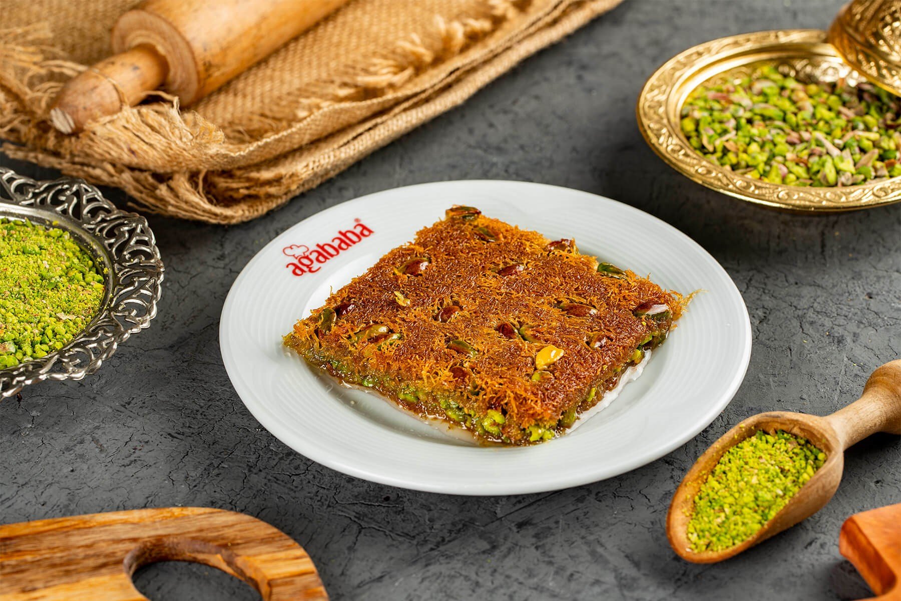 Fıstıklı Düz Kadayıf (Kg)