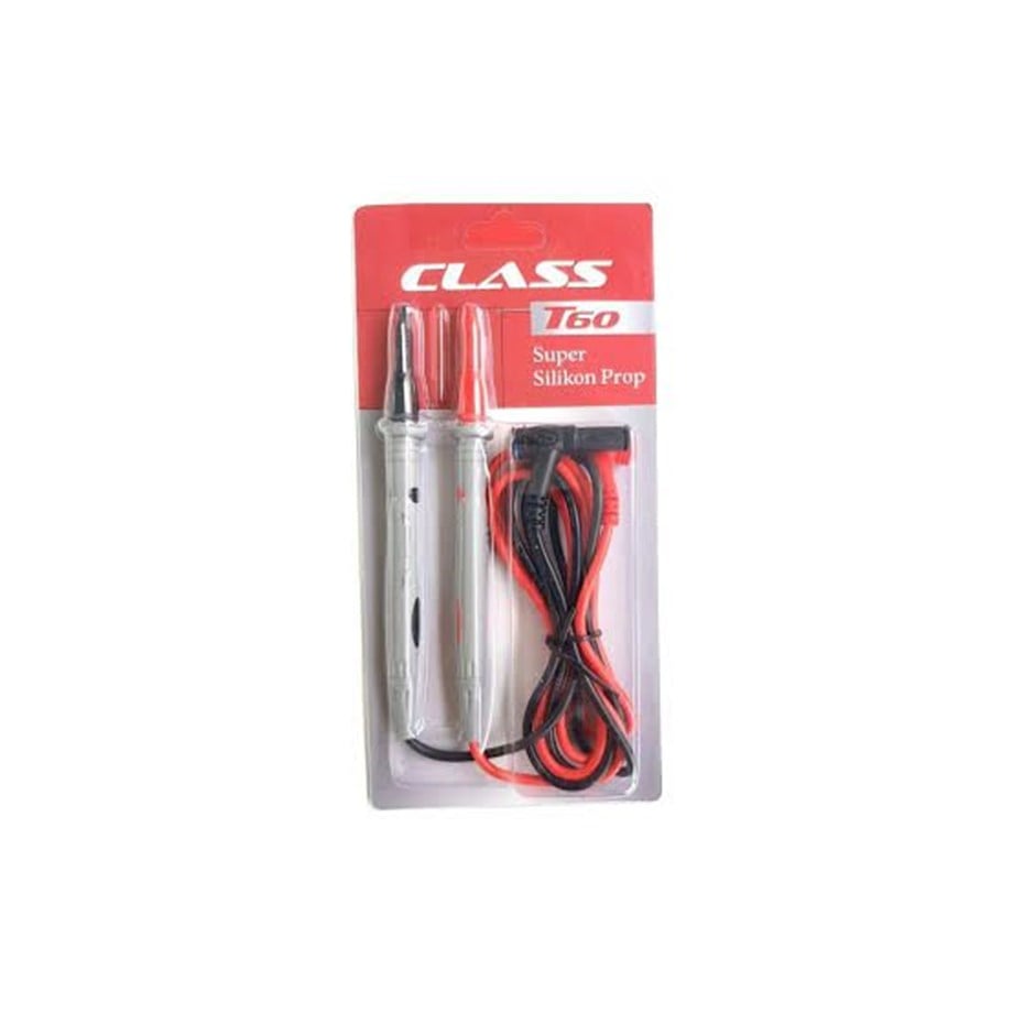 Class T60 Silikonlu İnce Uçlu Multimetre Probu