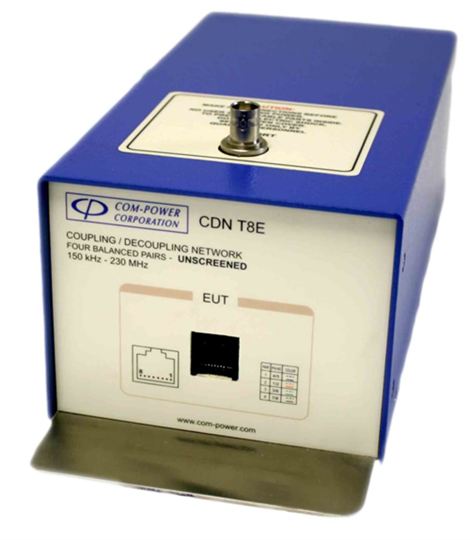 Com-Power 8 Hat için CDN (4 Dengeli Çift) CDN-T8E 150 kHz-230 MHz