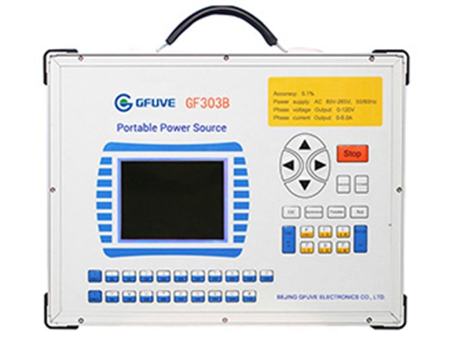 GFUVE GF303B THREE PHASE PHANTOM LOAD ELECTRIC PORTABLE POWER SOURCE GF303B ÜÇ FAZLI FANTOM YÜK ELEKTRİKLİ TAŞINABİLİR GÜÇ KAYNAĞI