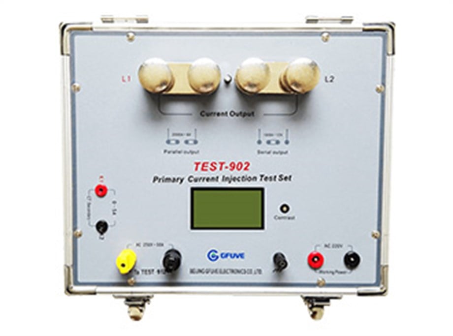 GFUVE TEST-902 PRIMARY CURRENT INJECTION PROTECTION RELAY TESTER  TEST-902 BİRİNCİL AKIM ENJEKSİYON KORUMA RÖLESİ TEST CİHAZI