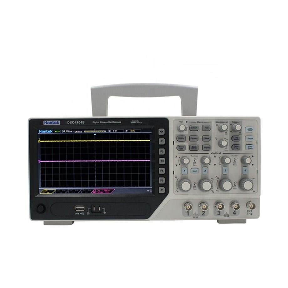 Hantek DSO4204B 4 Kanal Dijital Osiloskop 200MHz 1GS/s