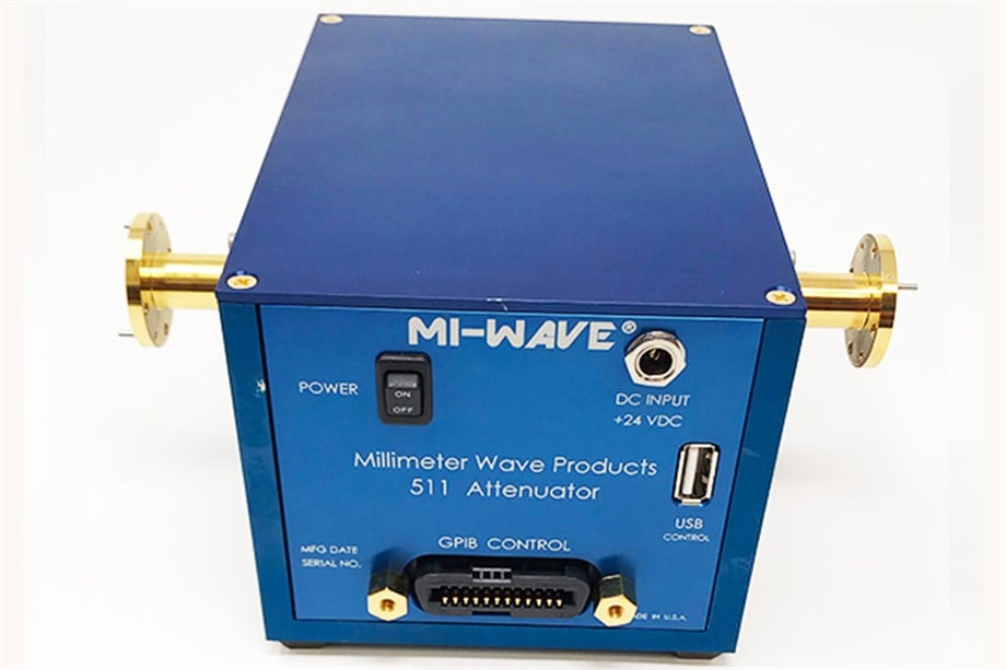 Mı-Wave 60 – 90 GHz, Programmable Rotary Vane Attenuator 60 - 90 GHz, Programlanabilir Döner Kanatlı Zayıflatıcı