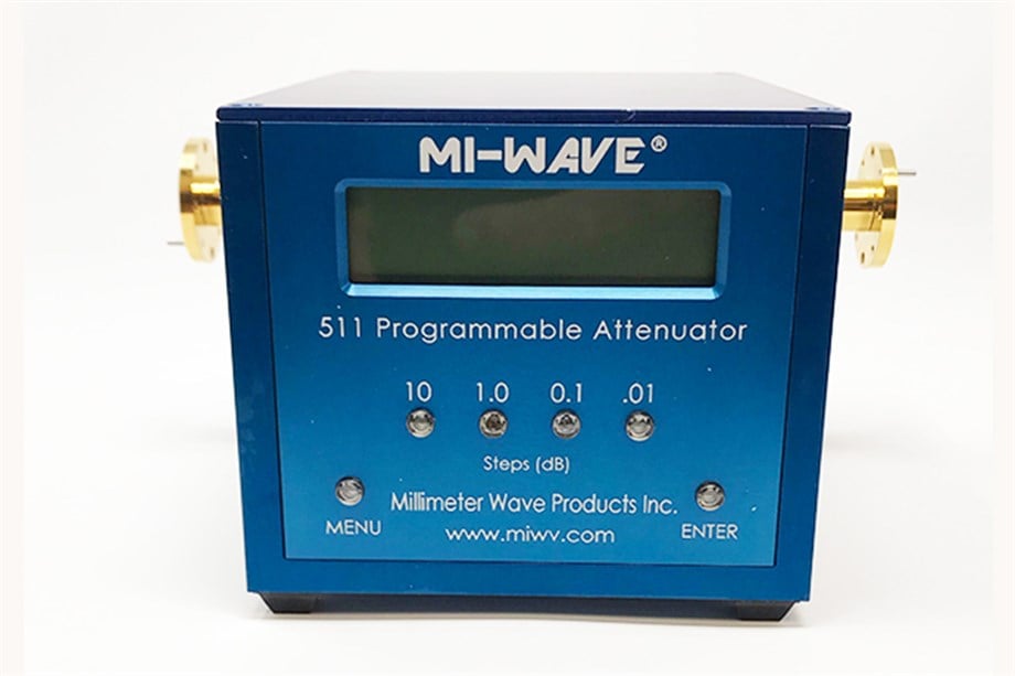 Mı-Wave 60 – 90 GHz, Programmable Rotary Vane Attenuator 60 - 90 GHz, Programlanabilir Döner Kanatlı Zayıflatıcı