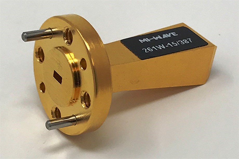 Mı-Wave WR-10 Standard Gain Horn Antennas | 10 dBi Gain WR-10 Standart Kazançlı Boynuz Antenler | 10 dBi Kazanç