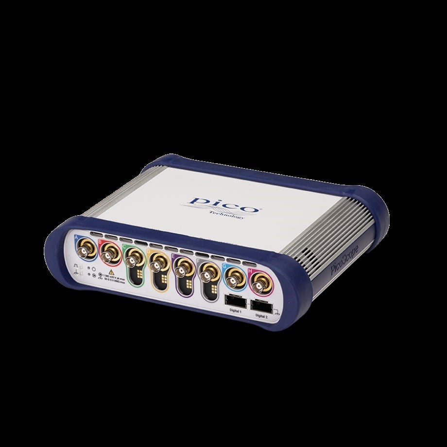 PicoScope 6824E PC osiloskop 500MHz 8'den 12bit'e kadar 8 kanal
