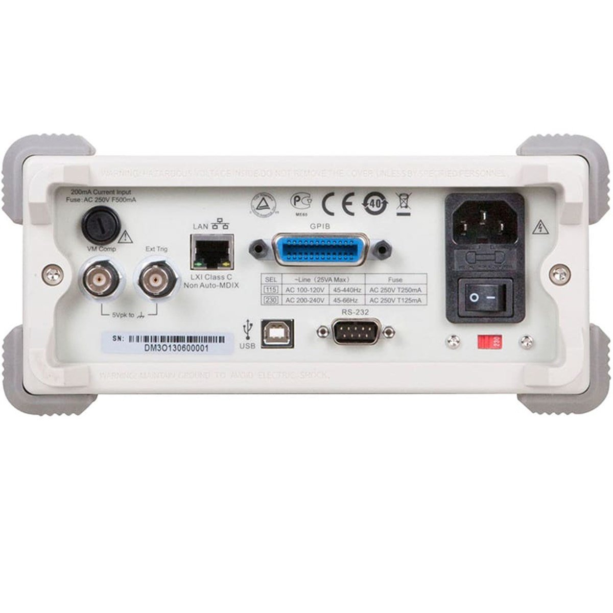 Rigol DM3068 6.5 Basamak Masa Tipi Multimetre