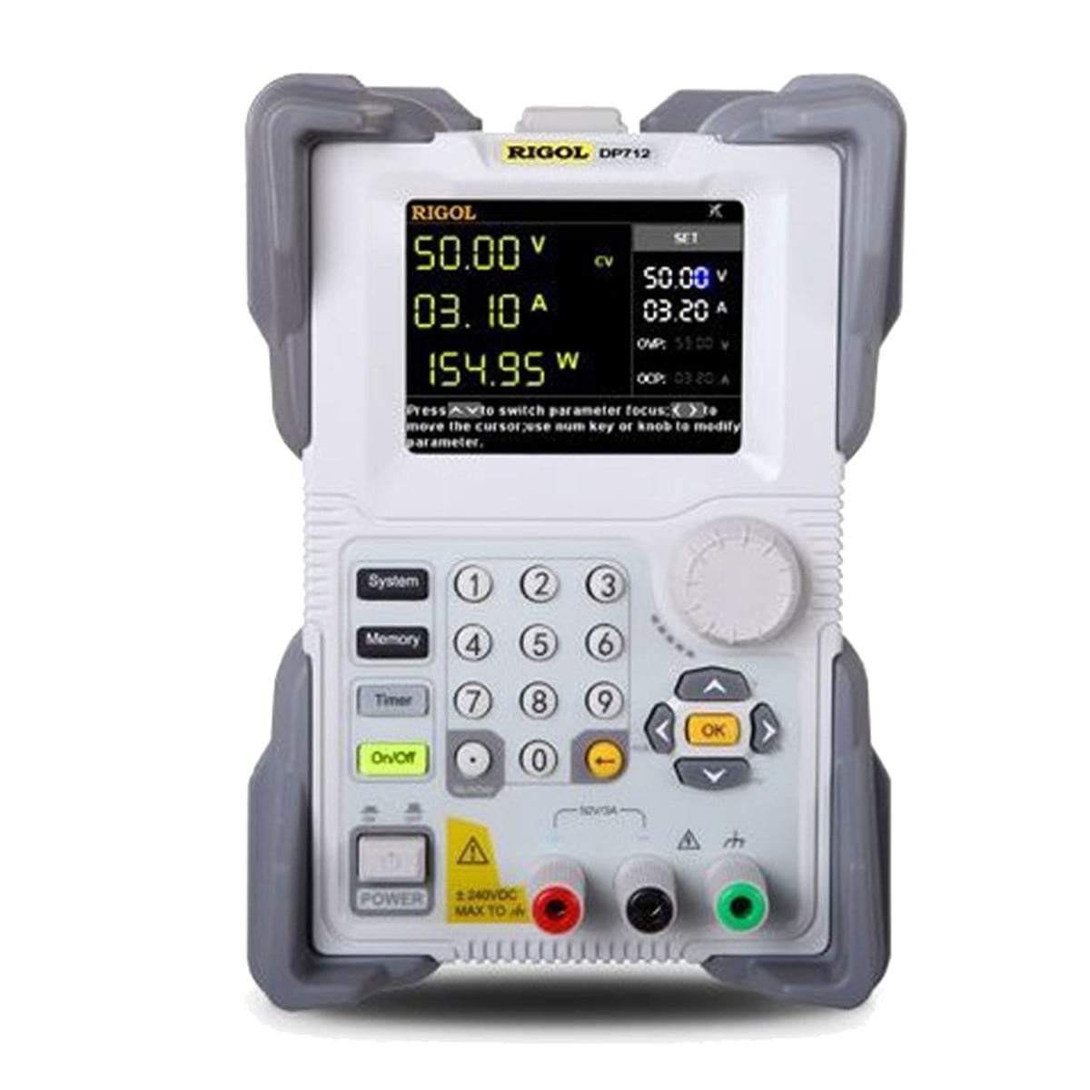 Rigol DP712 150W 50V 3A Tek çıkışlı Programlanabilir DC Güç Kaynağı
