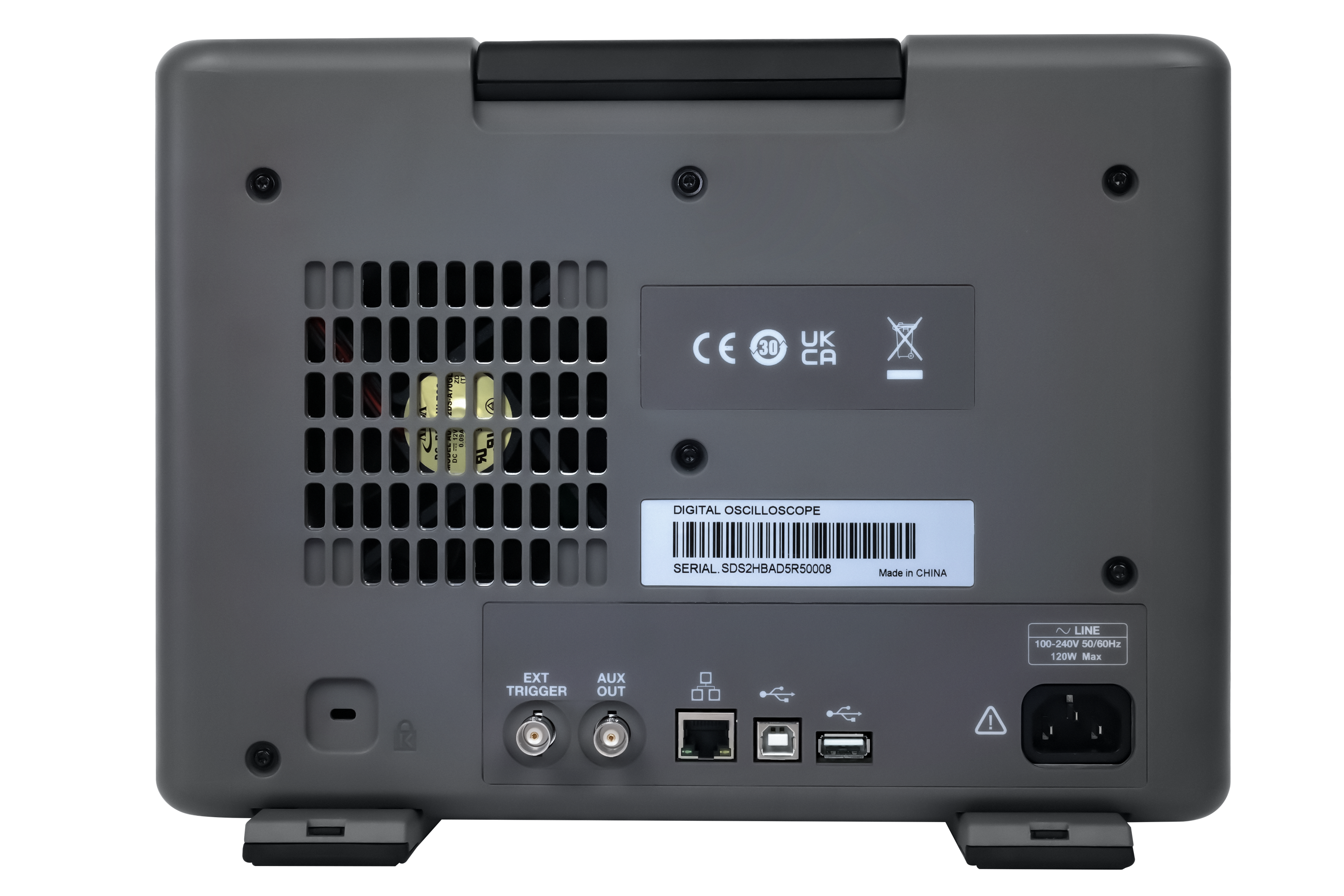 Siglent SDS1102X HD 100Mhz 2 Kanallı 12 Bit Osiloskop