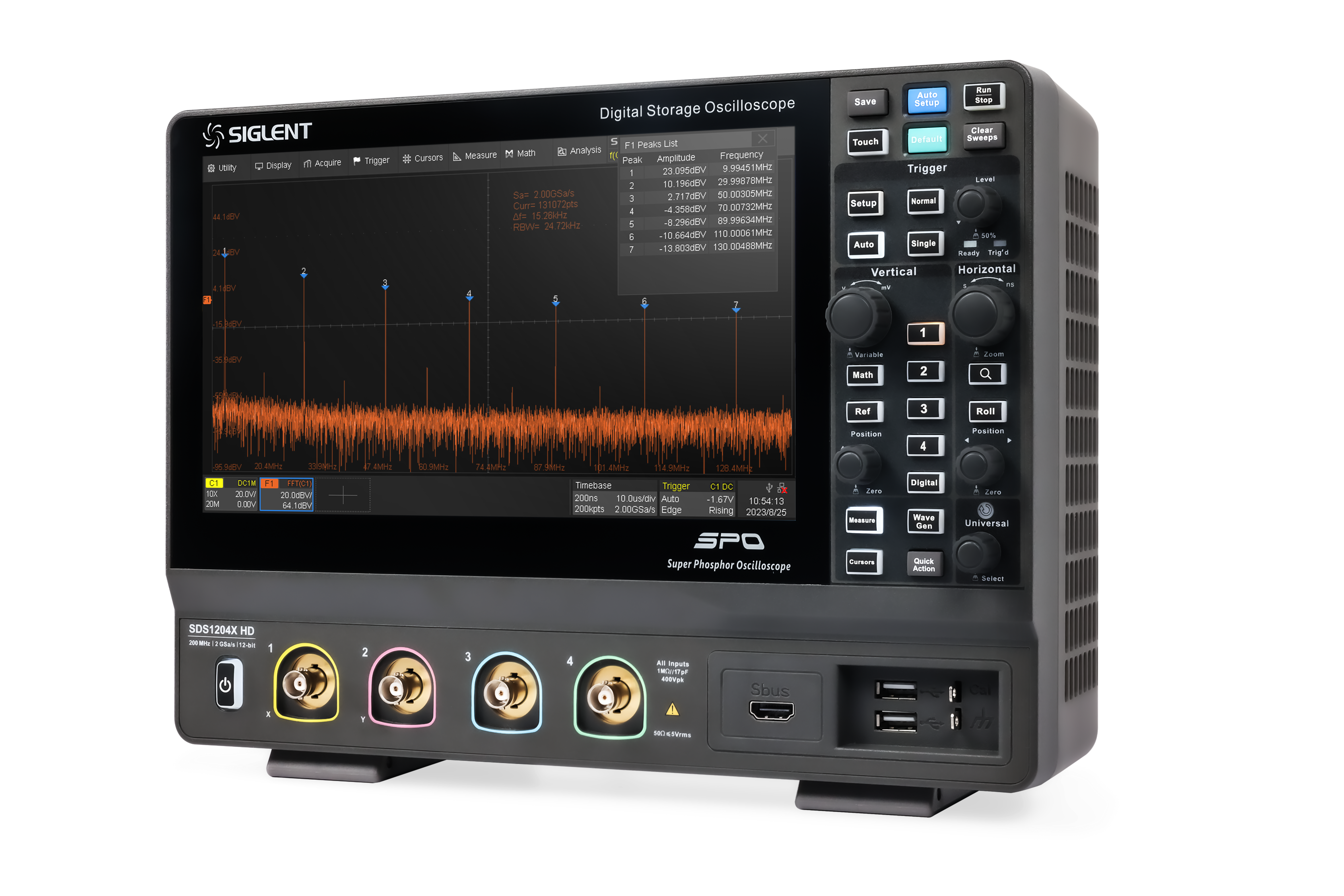 Siglent SDS1102X HD 100Mhz 2 Kanallı 12 Bit Osiloskop