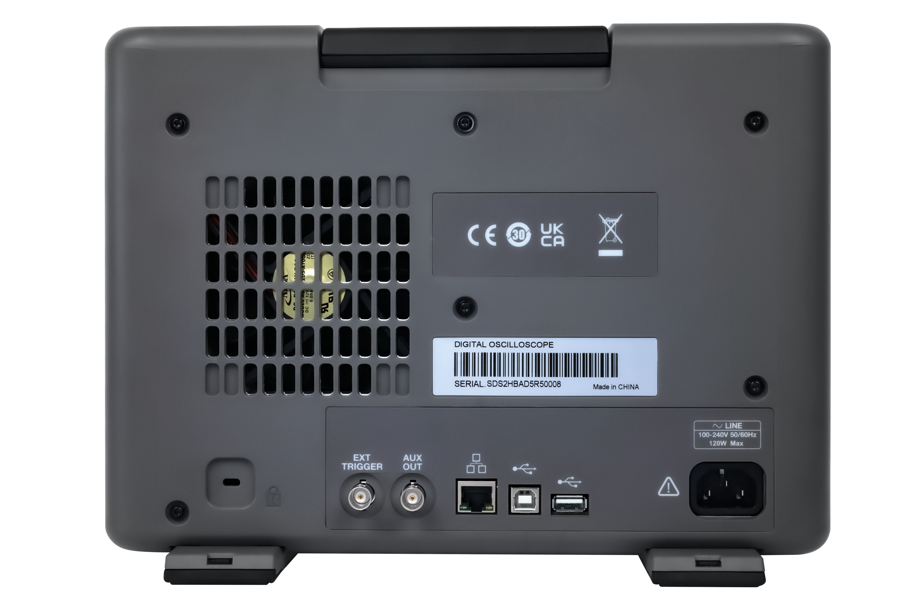 Siglent SDS1102X HD 100Mhz 2 Kanallı 12 Bit Osiloskop
