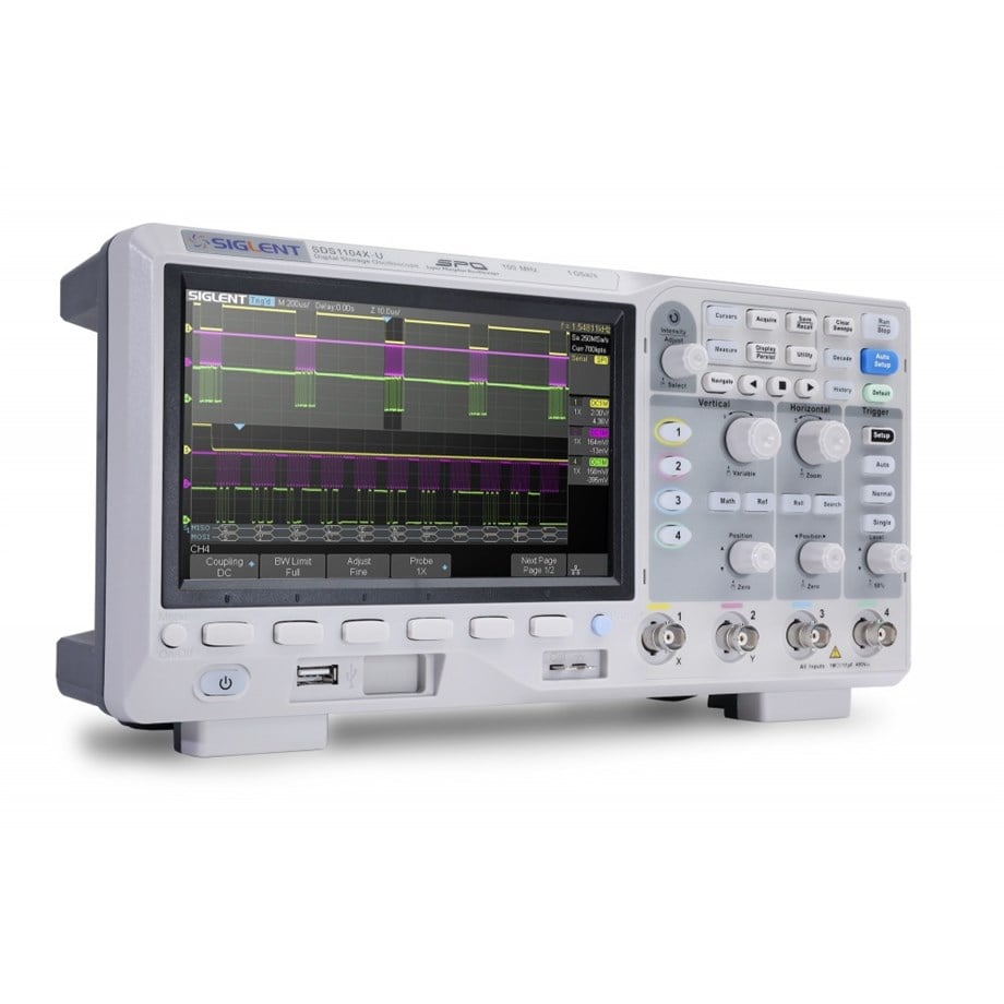 SIGLENT SDS1104X-U osiloskop 100MHz 4 kanal