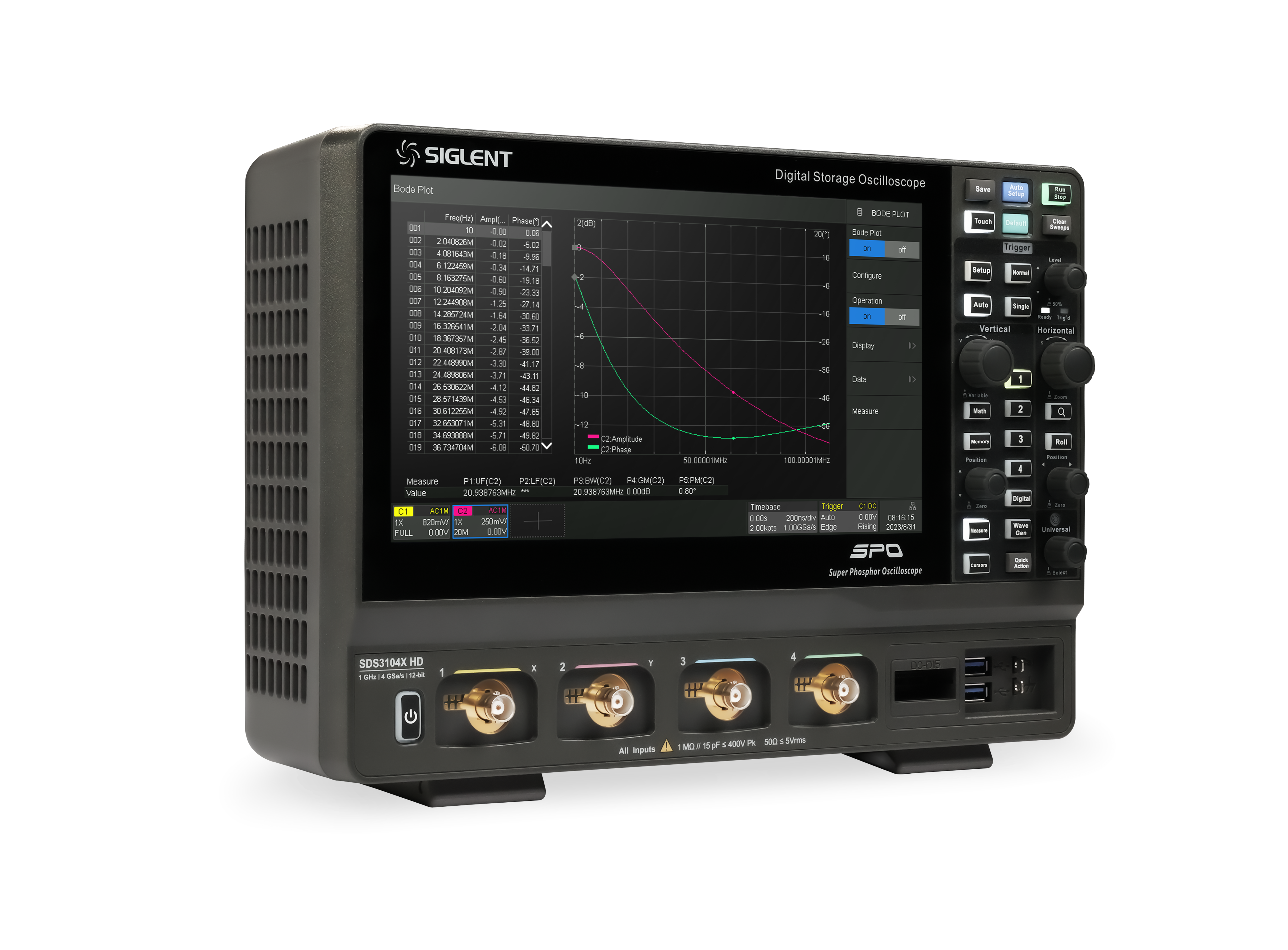 Siglent SDS3034X HD 350MHz 4 Kanallı 4 GSa/s Osiloskop Siglent Türkiye Distribütörü Kami Teknoloji Uygun Fiyat Güvenli Alışveriş Hızlı Teslimat