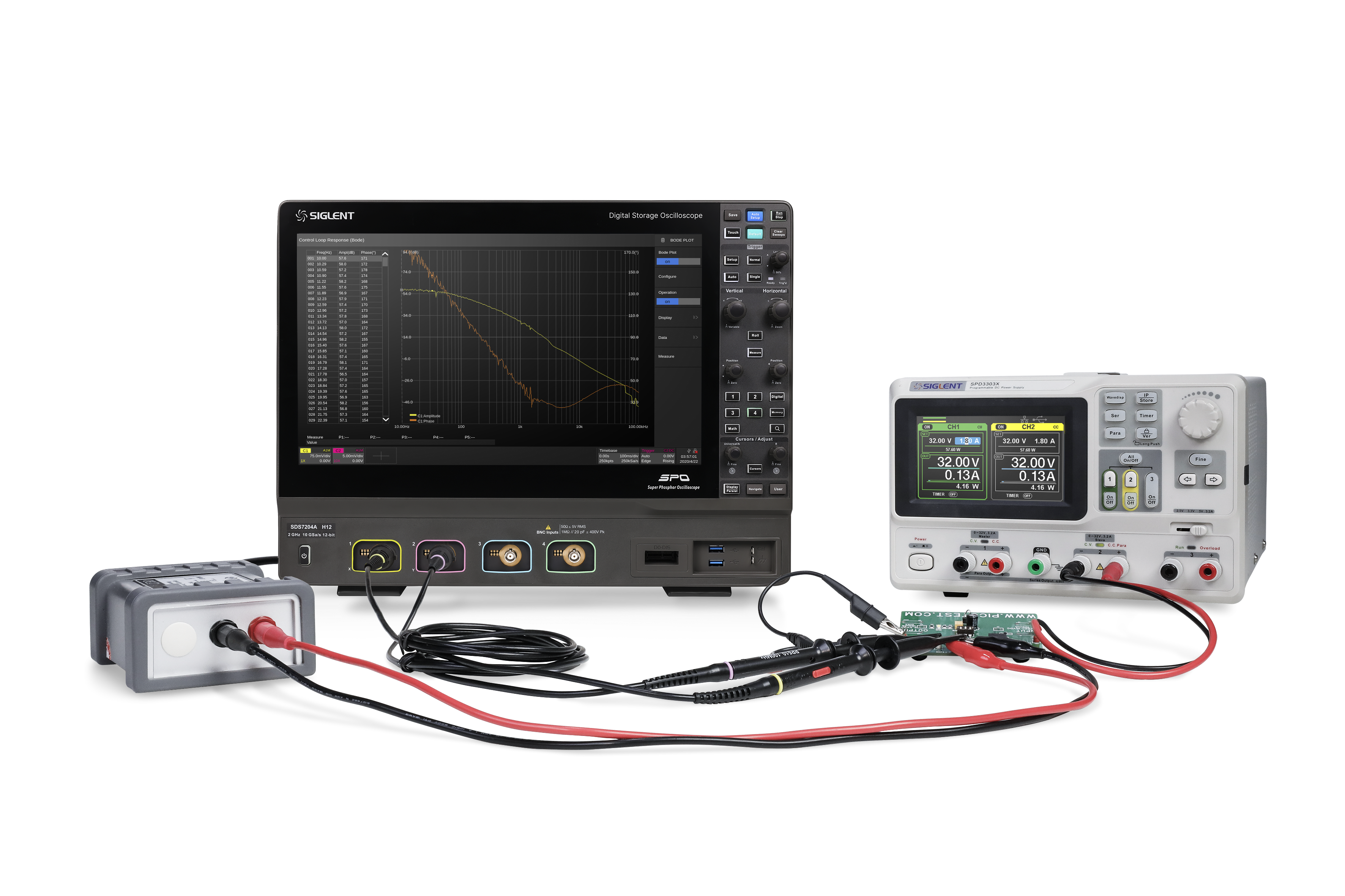 Siglent SDS7404A 4GHz 20Gs/s 500Mpts 4 Kanallı Osiloskop