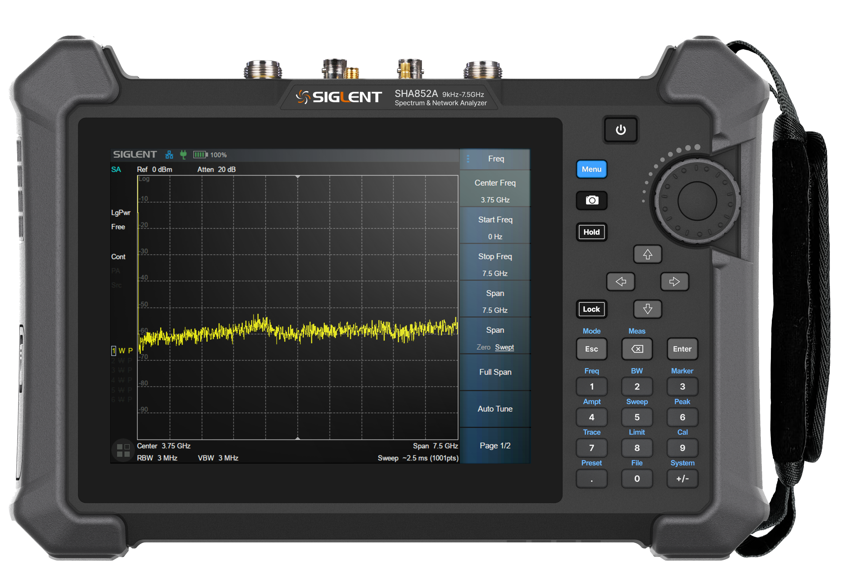 Siglent SHA851A 9kHz-3,6Ghz El Tipi Spektrum Analizör