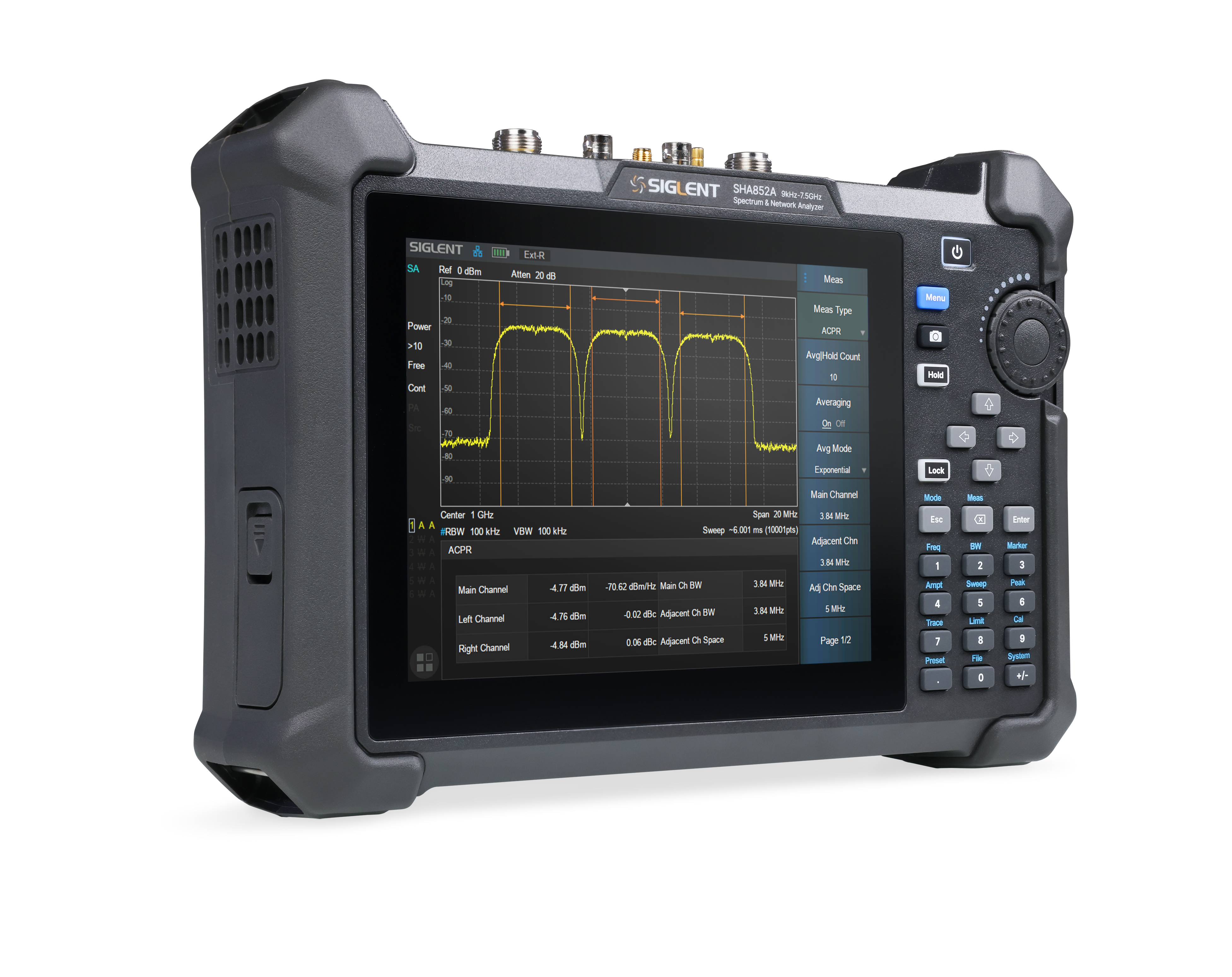 Siglent SHA851A 9kHz-3,6Ghz El Tipi Spektrum Analizör