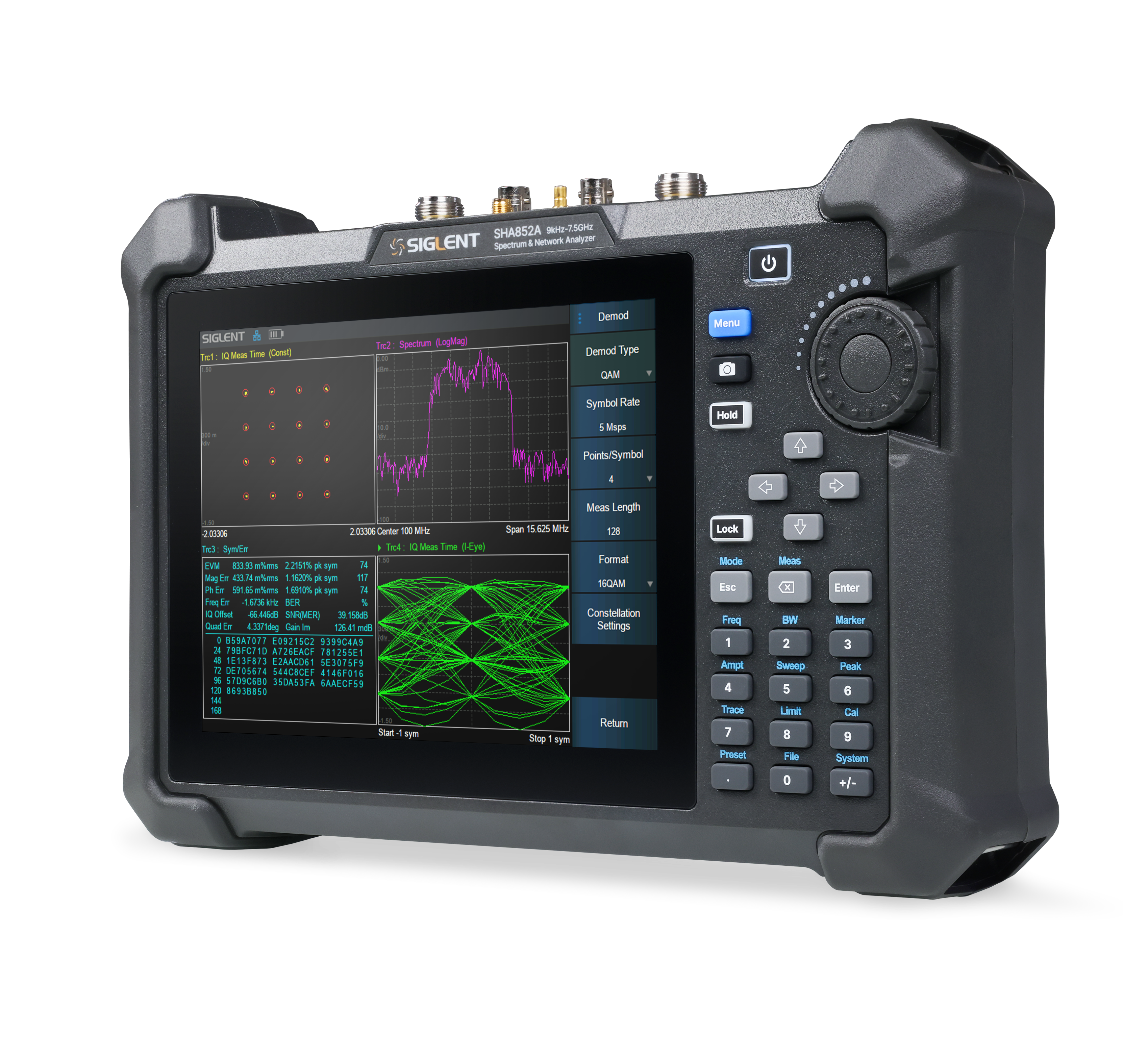 Siglent SHA851A 9kHz-3,6Ghz El Tipi Spektrum Analizör
