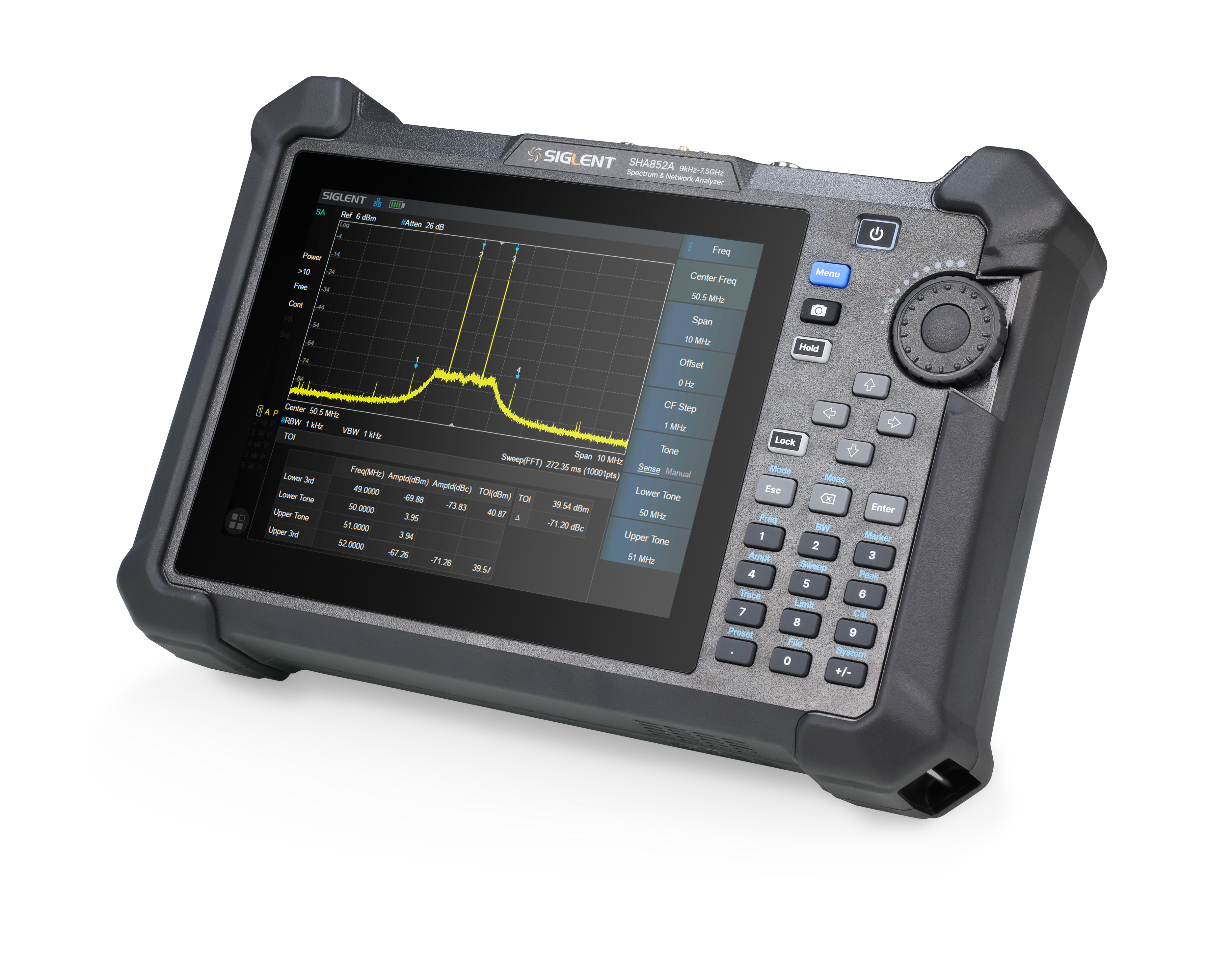 Siglent SHA851A 9kHz-3,6Ghz El Tipi Spektrum Analizör