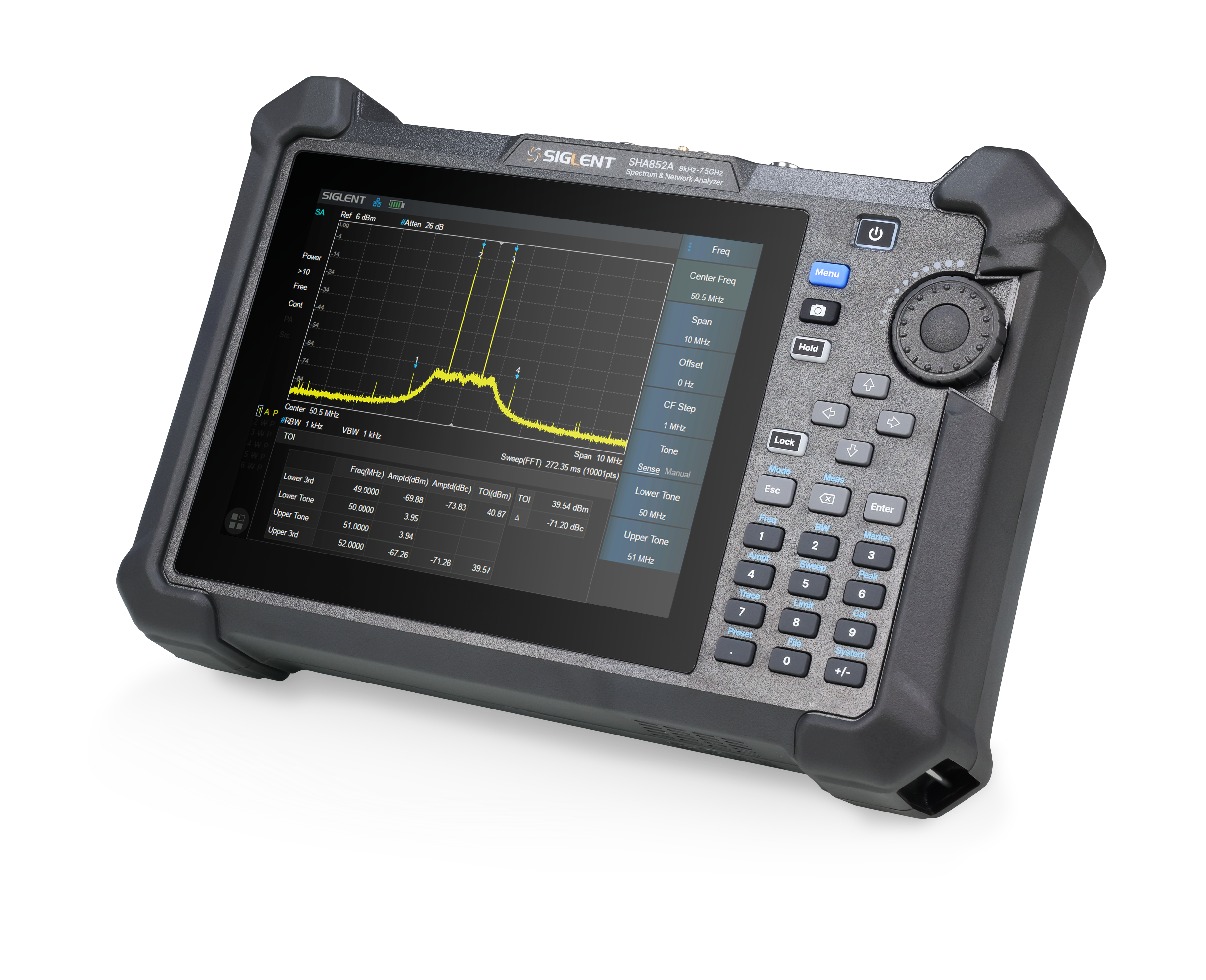 Siglent SHA851A 9kHz-3,6Ghz El Tipi Spektrum Analizör