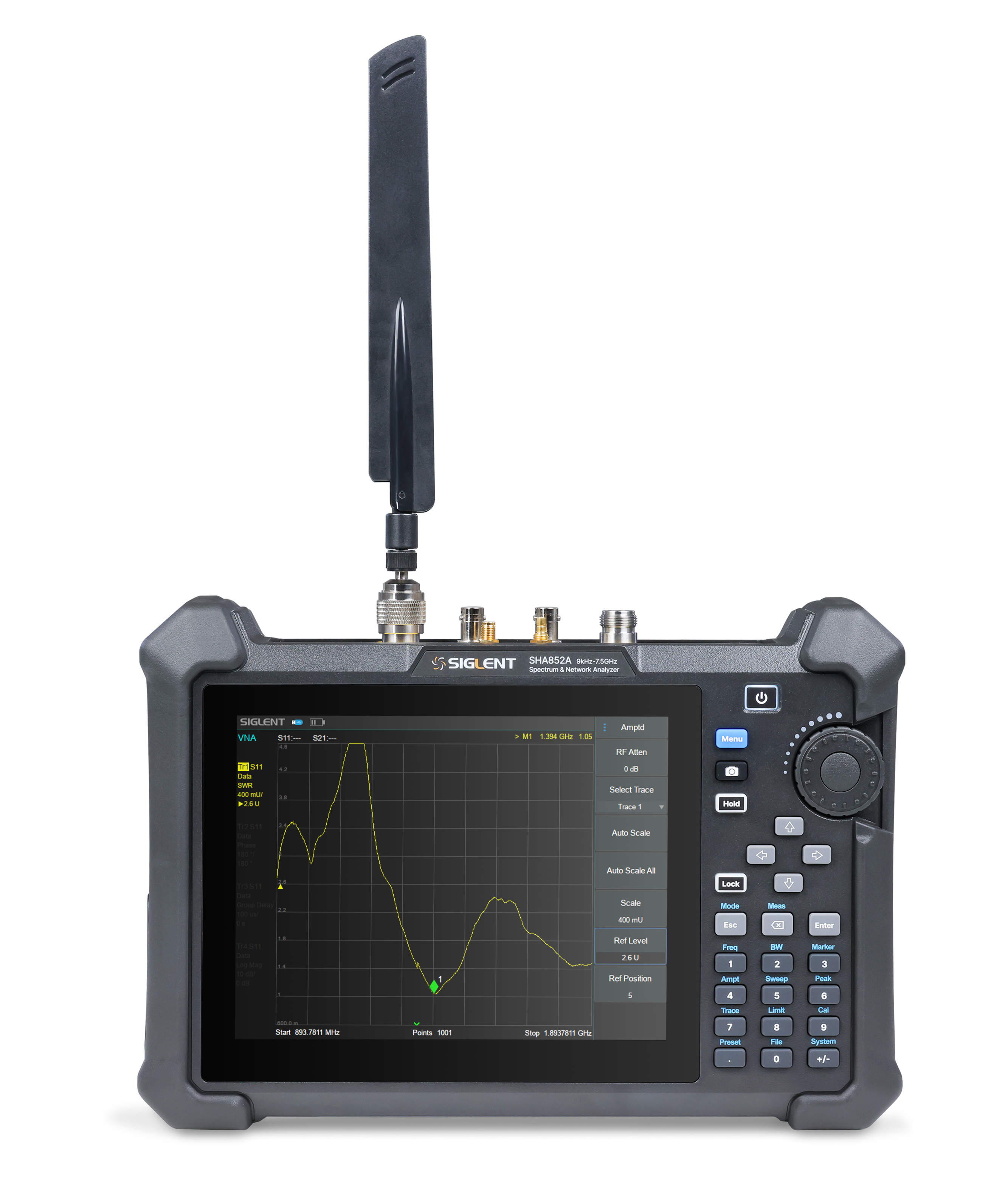 Siglent SHA851A 9kHz-3,6Ghz El Tipi Spektrum Analizör