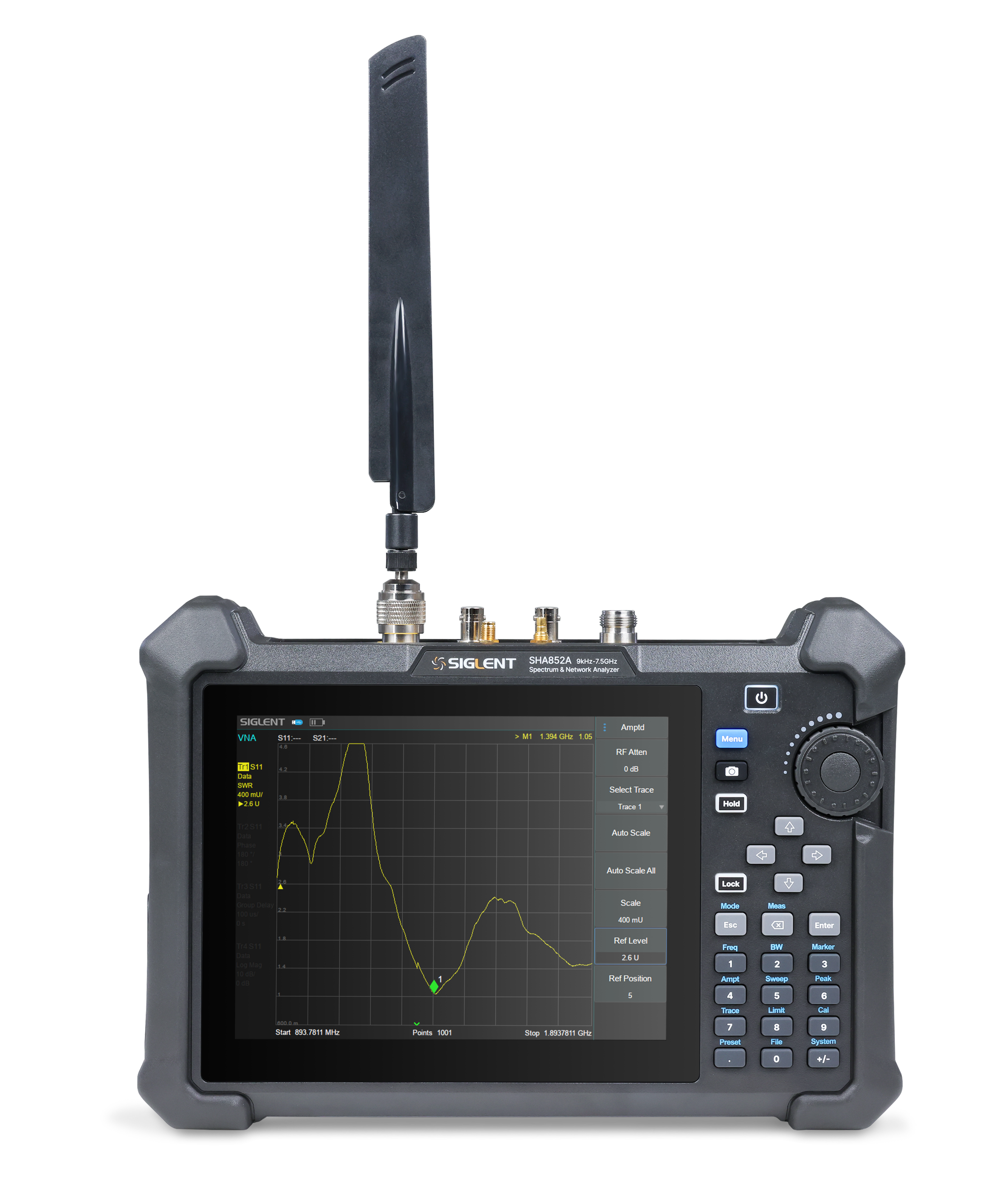 Siglent SHA851A 9kHz-3,6Ghz El Tipi Spektrum Analizör