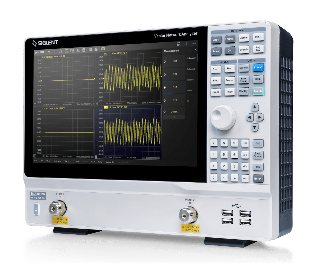 Siglent SNA5032A 100 kHz - 26.5 GHz Vektör Ağ Analizörü (2 Port)