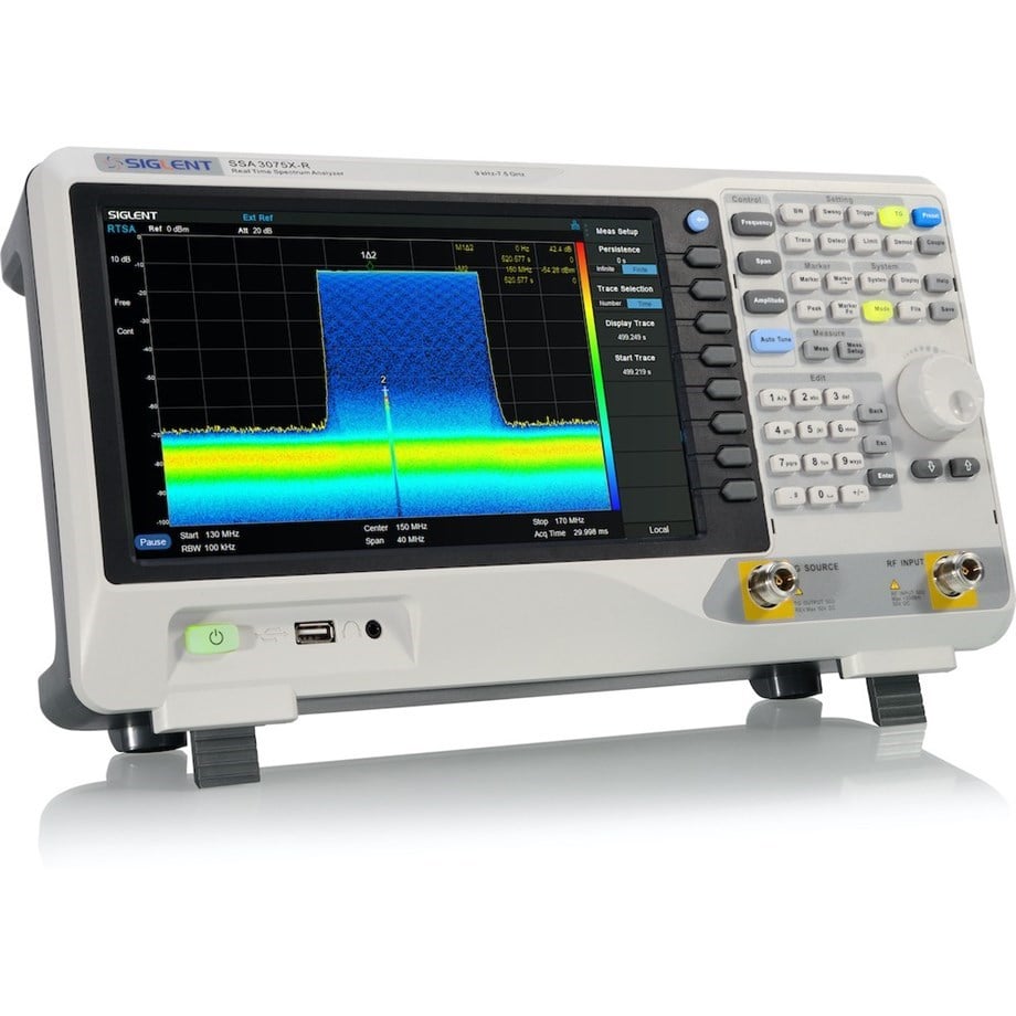 SIGLENT SSA3032X-R 9kHz ila 3.2GHz gerçek zamanlı spektrum analizörleri