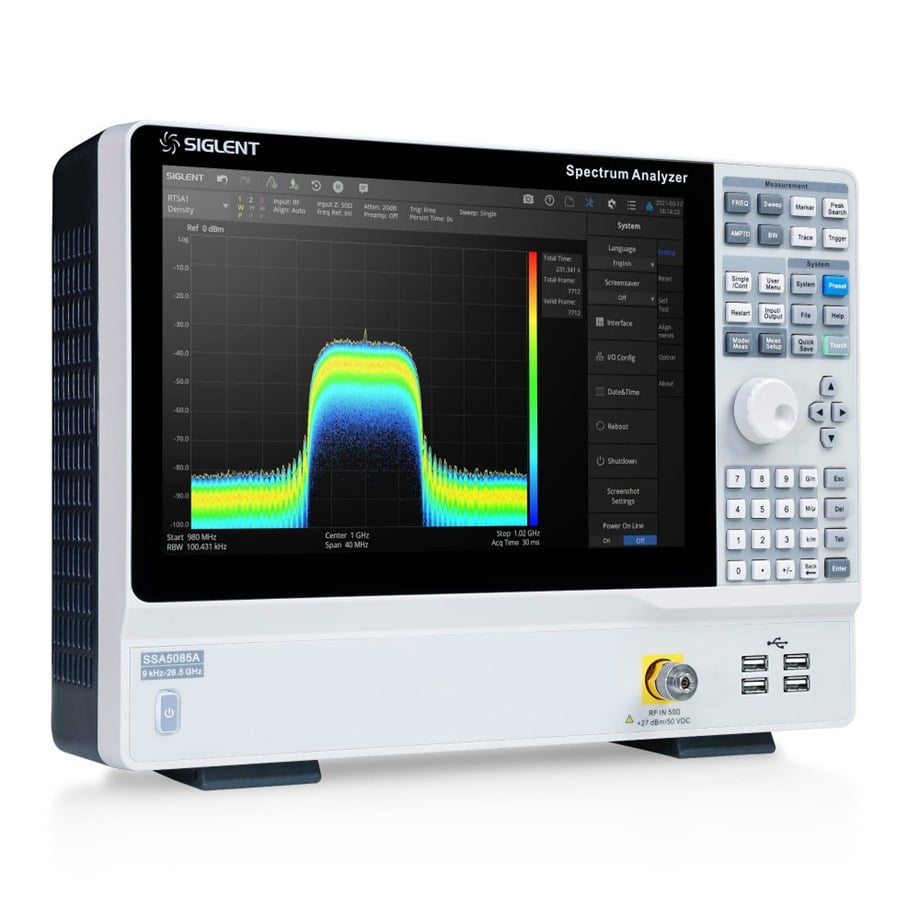 SIGLENT SSA5083A 9kHz'den 13.6GHz'e Spektrum Analizörü