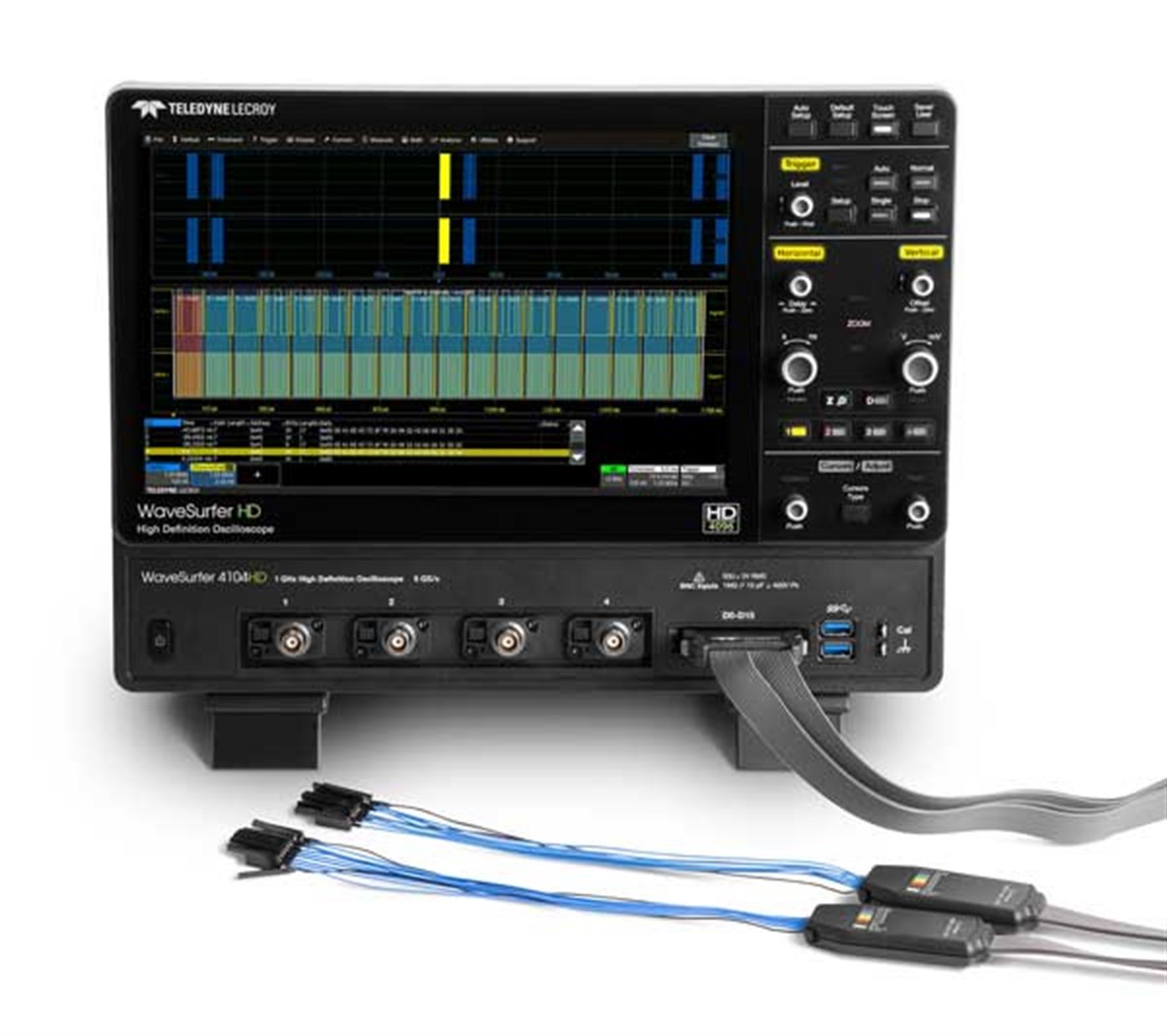 Teledyne Lecroy WaveSurfer 4034HD 350 MHz, 5 GS/s, 4 Ch, 12.5 Mpts/ch 12-bit HD Osiloskop