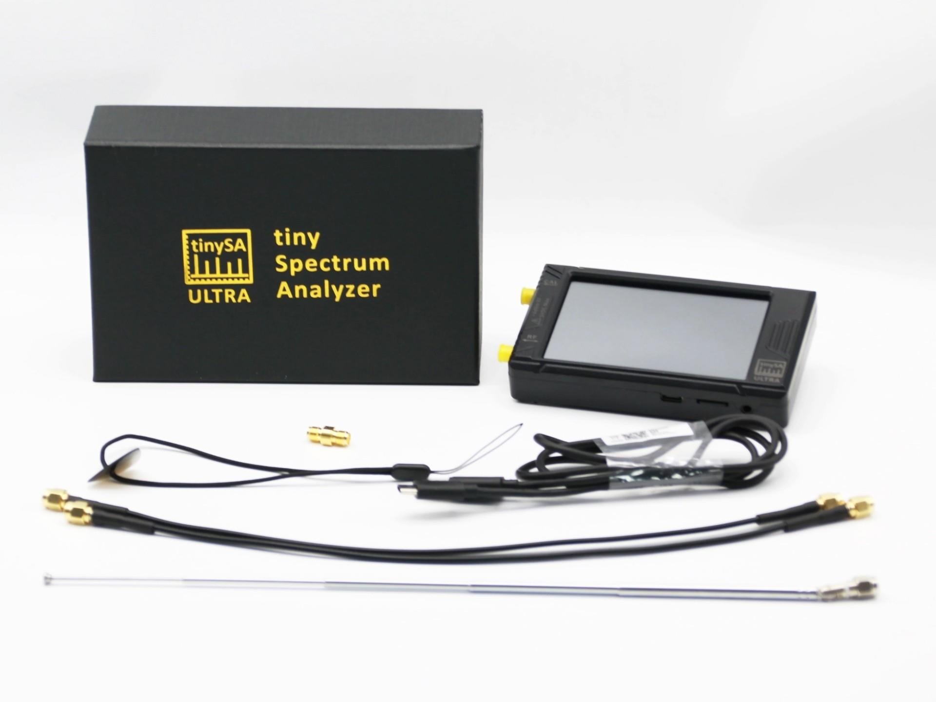 TinySA Ultra+ ZS-406 100kHz - 6GHz  Spektrum analizör