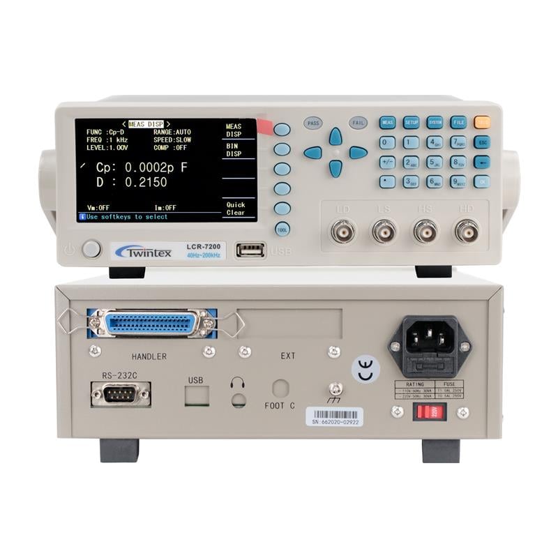 Twintex LCR 7200 200KHz Masaüstü LCR Metre
