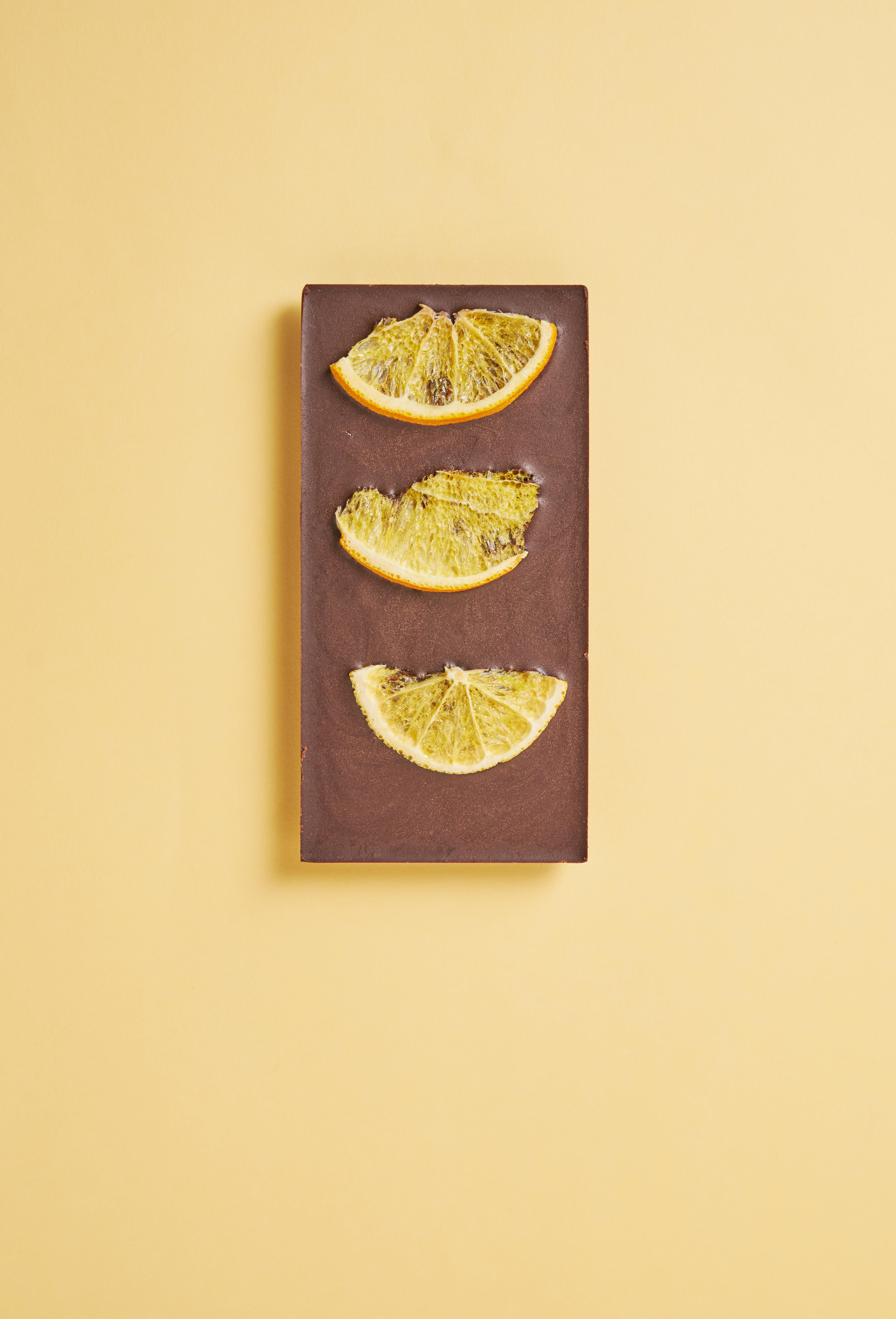 Portakallı Bitter Tablet Çikolata