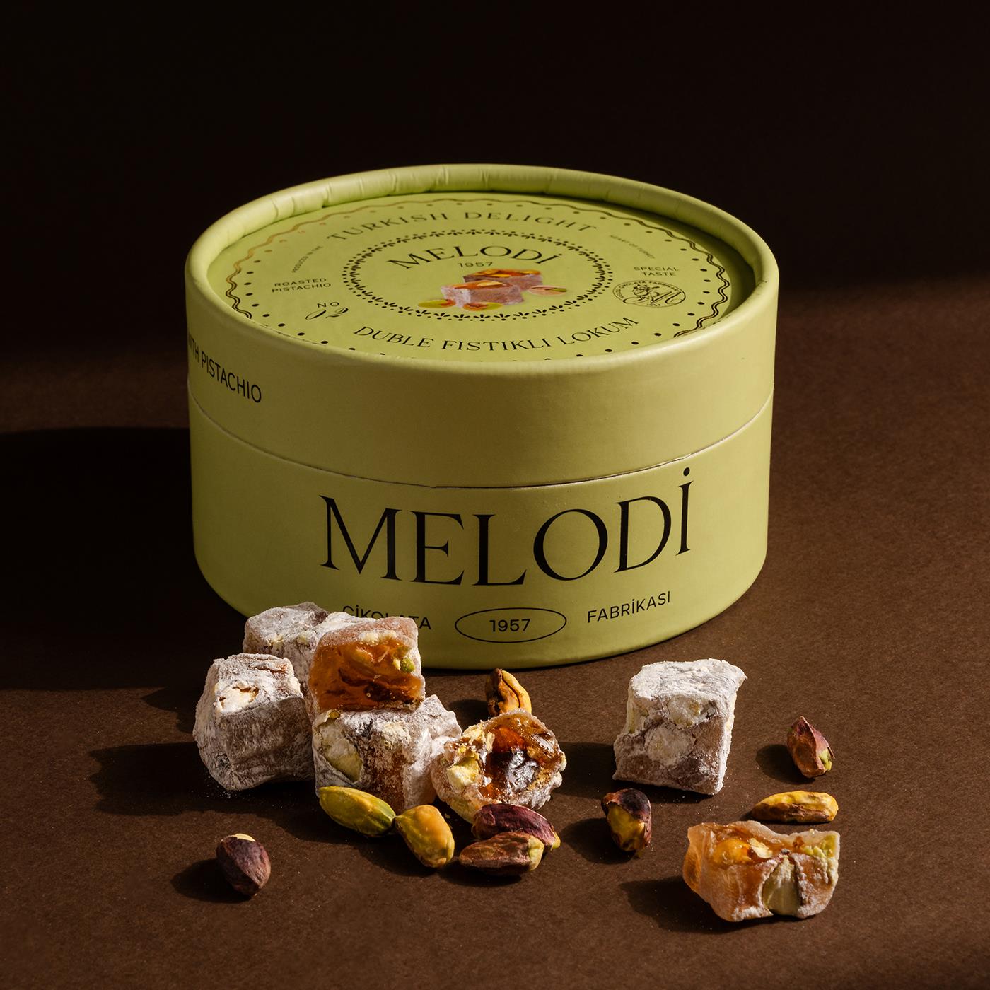 Duble Fıstıklı Lokum 250g