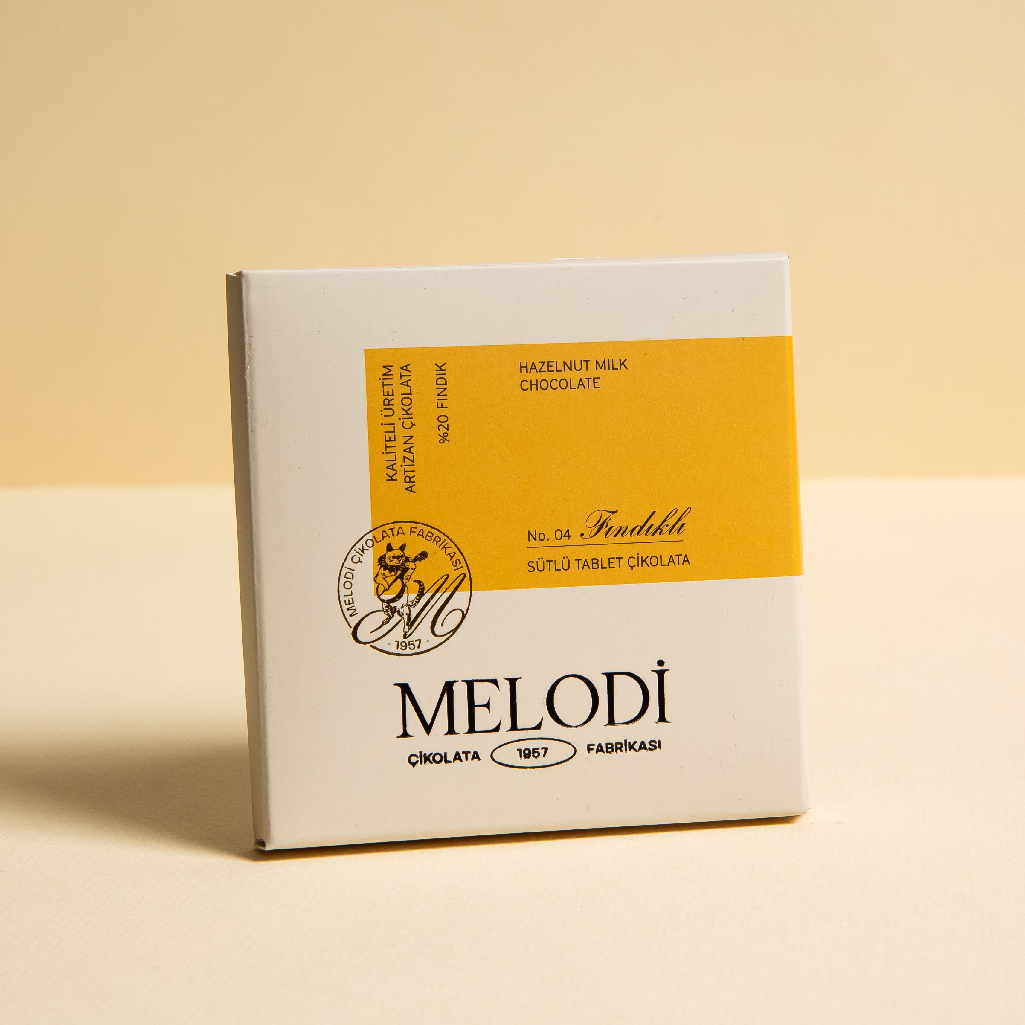 Fındık Parçacıklı Sütlü Çikolata Tablet 60g