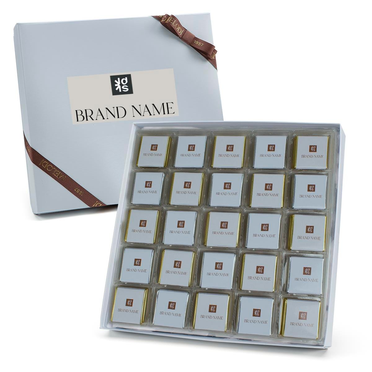 Firma Logolu Hediye Çikolata Kutusu 600g