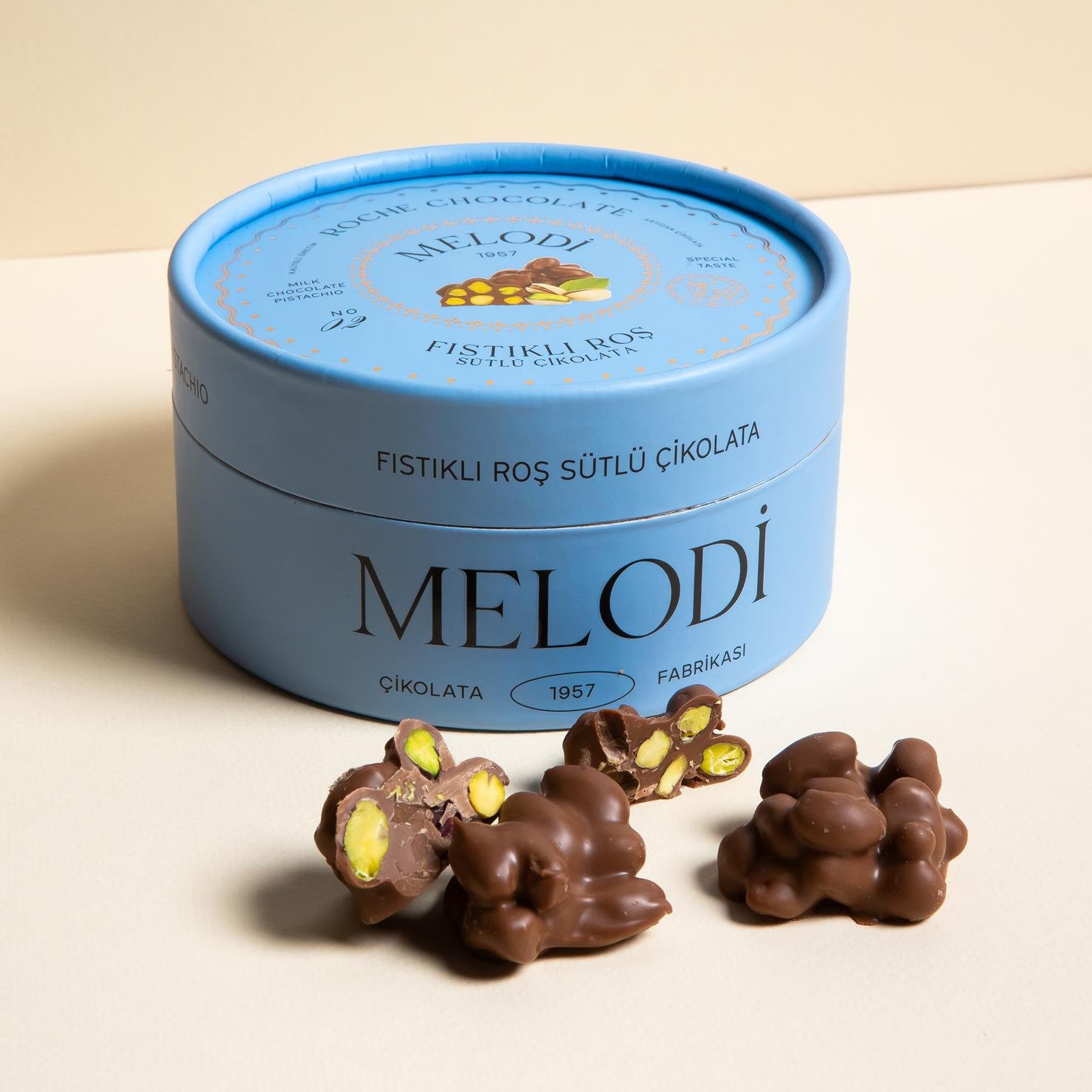 Fıstıklı Roş Sütlü Çikolatalı 200g