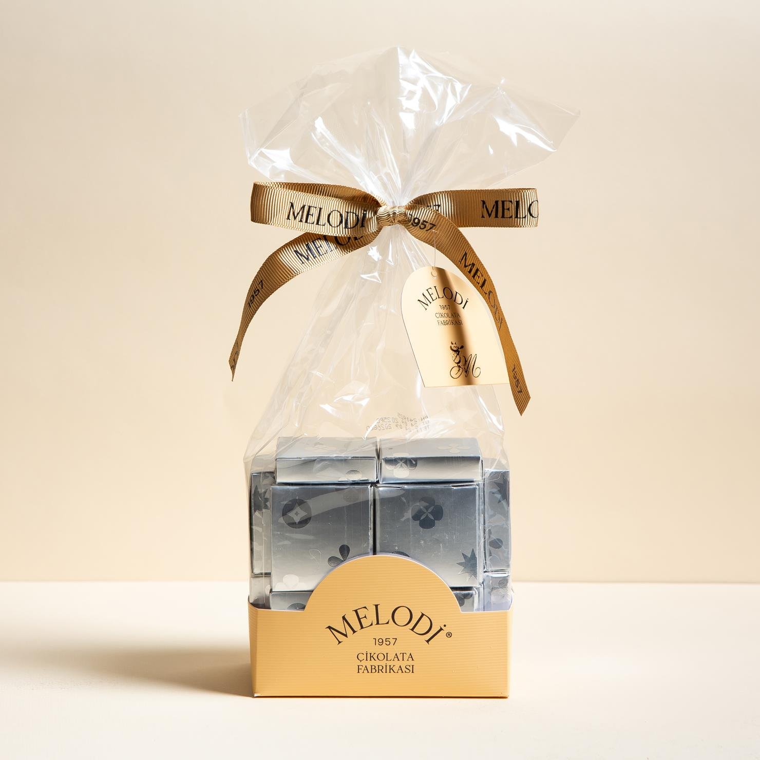 Gümüş Nota Fıstıklı Çikolata 500g