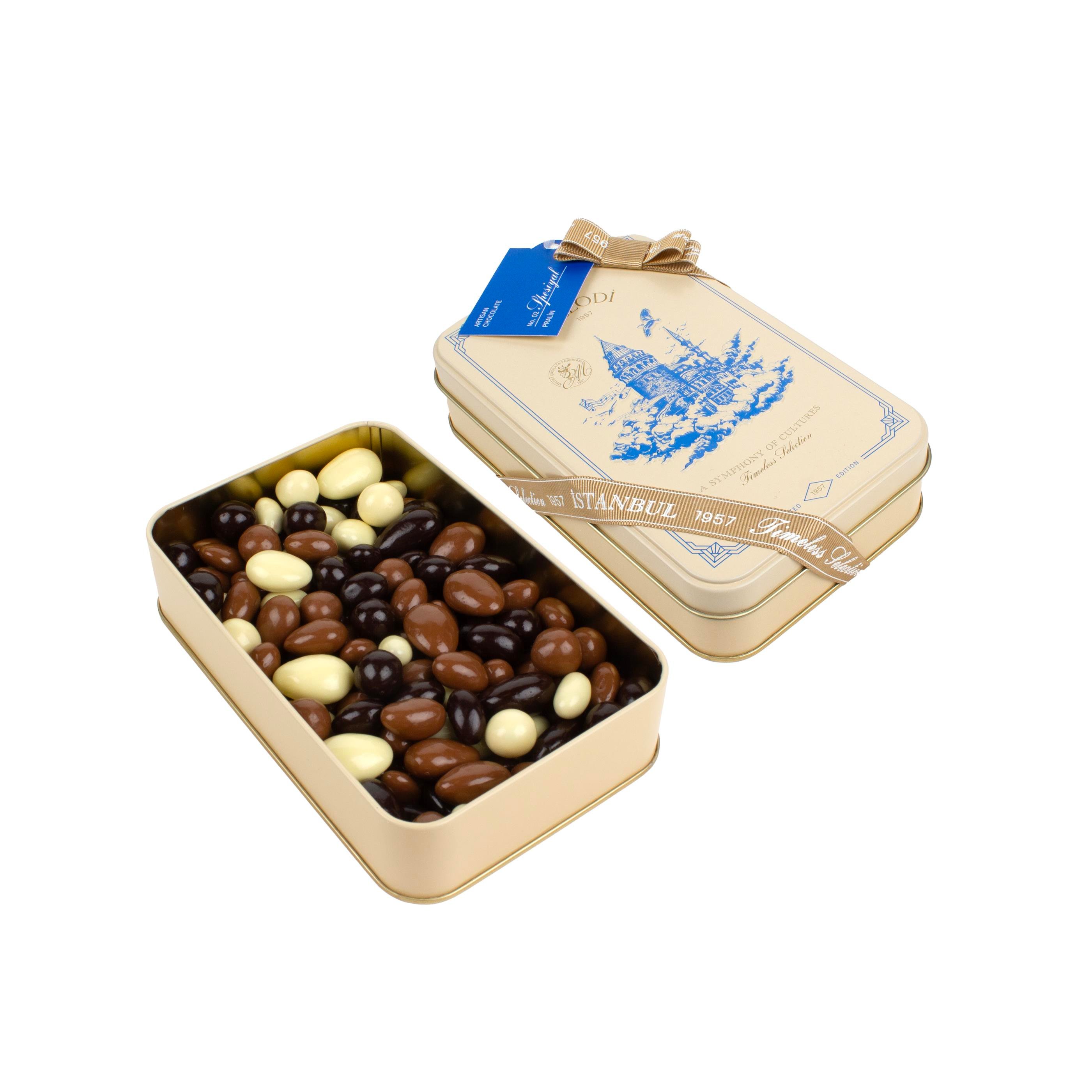 İstanbul Serisi Metal Kutu Draje 300g