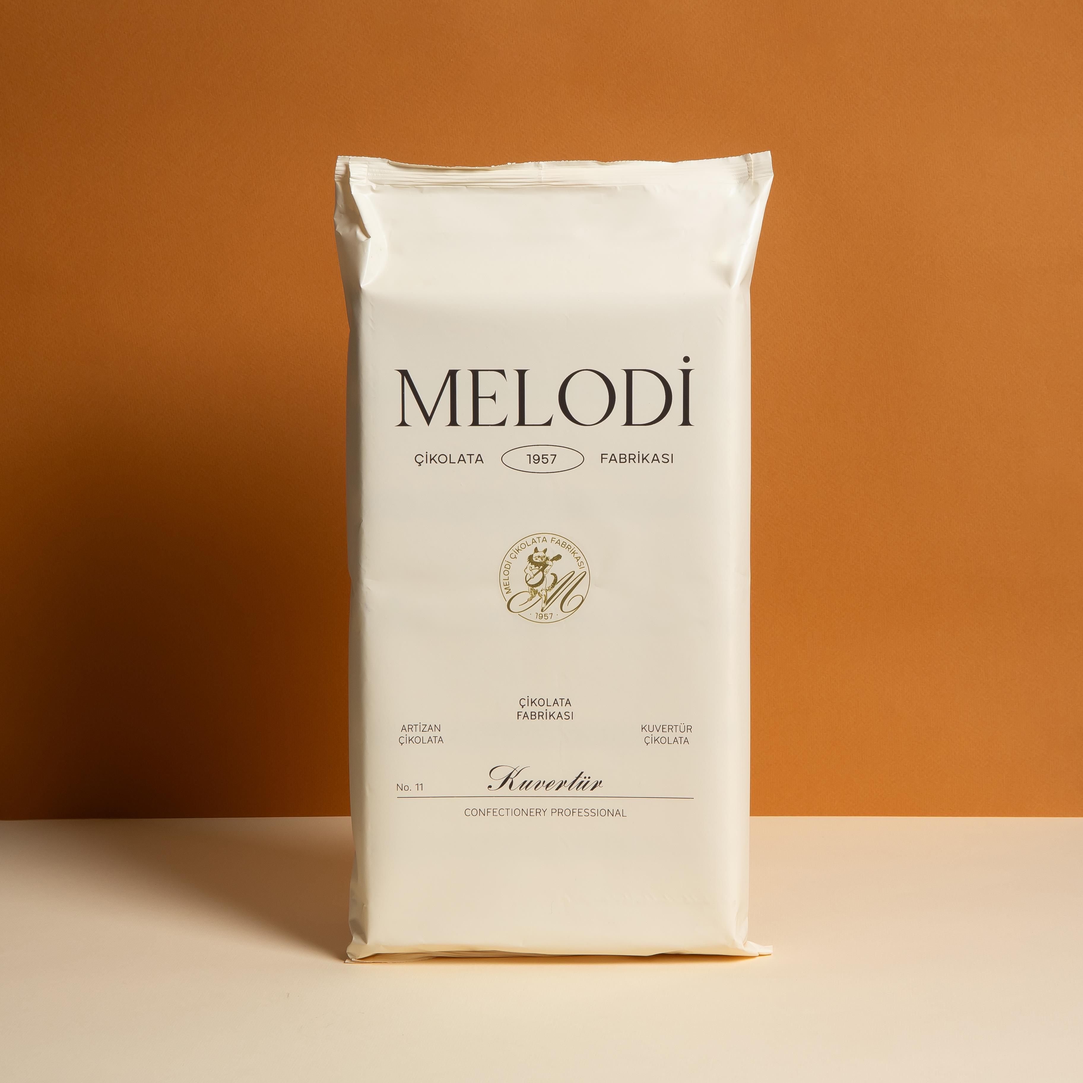 Melodi Sütlü Çikolata Kuvertür 2,5 kg