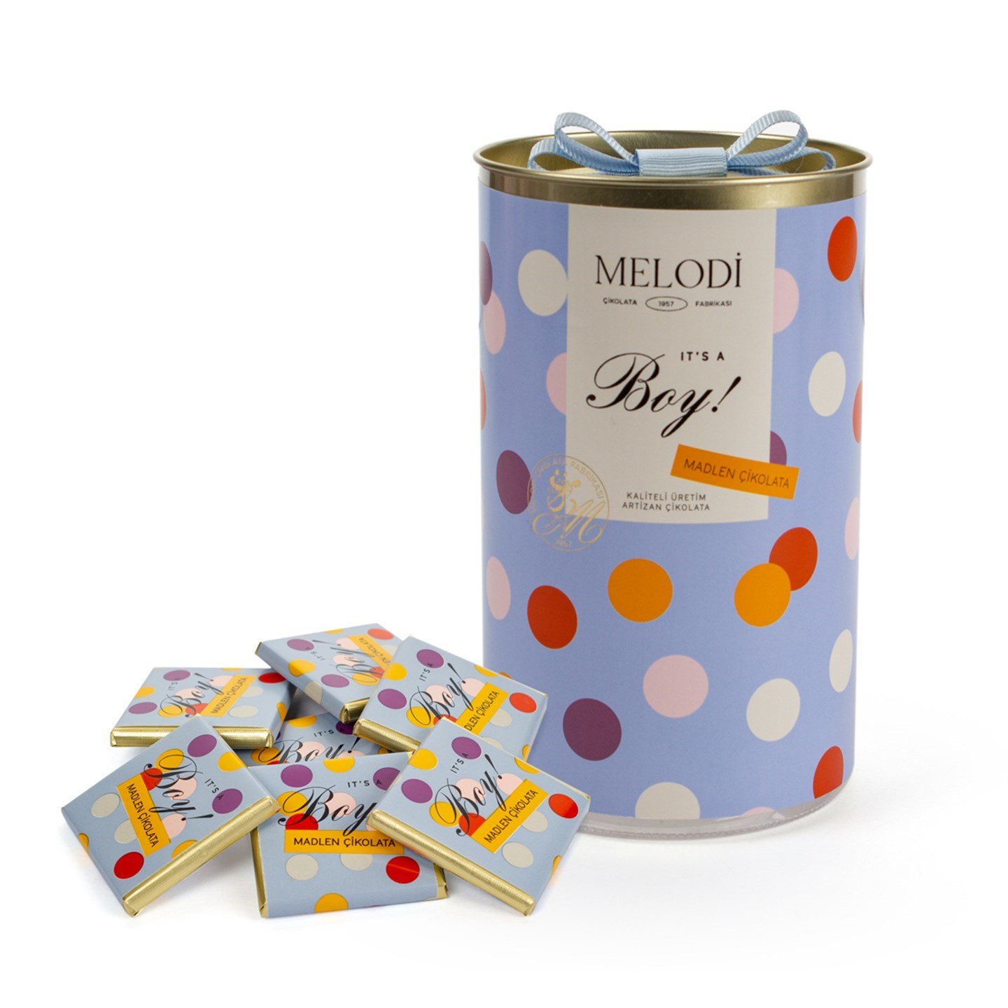 Melodika Mavi Erkek Bebek Madlen 300g(e)