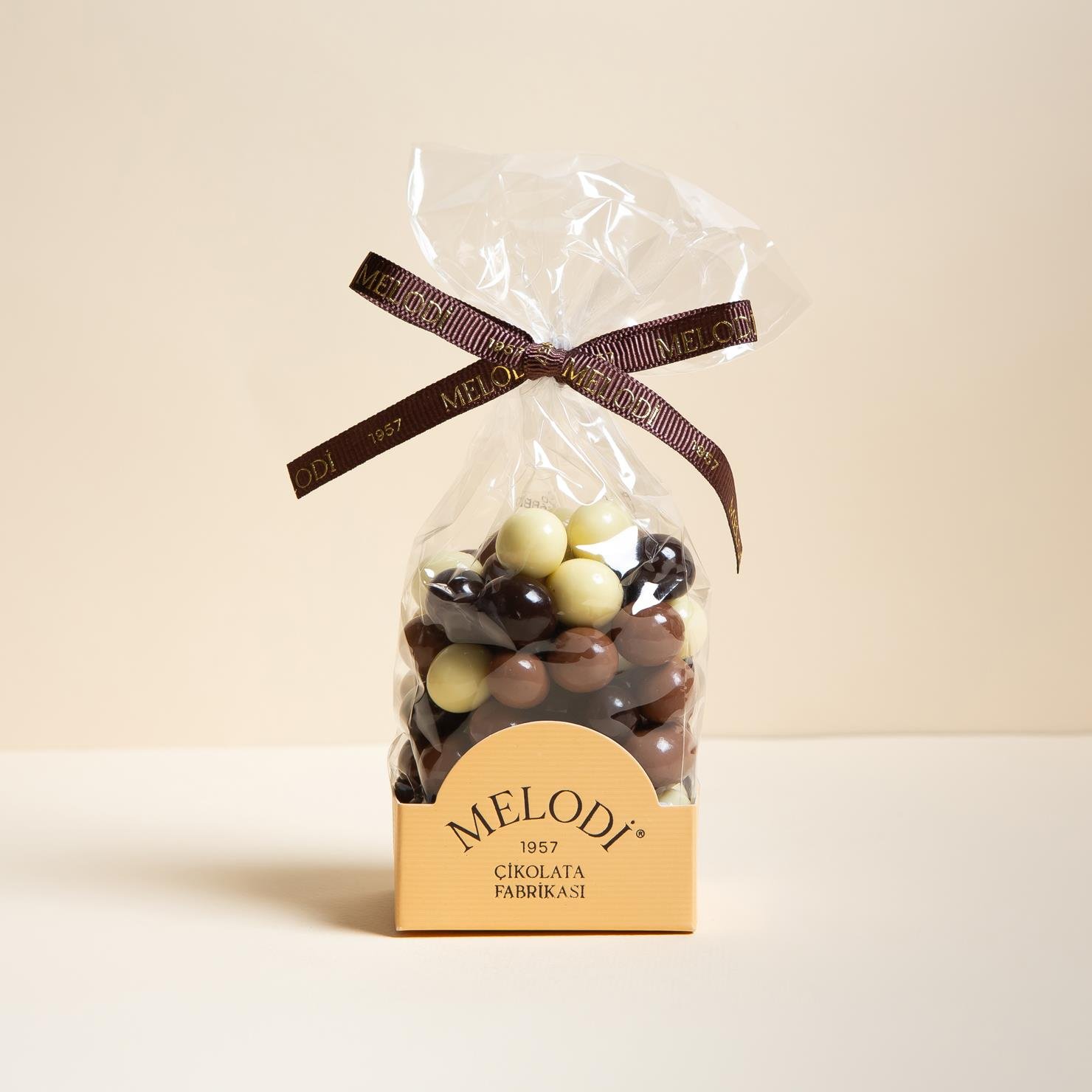 Mini Kahve Çekirdekli Sütlü-Bitter-Beyaz Çikolatalı Draje 150g