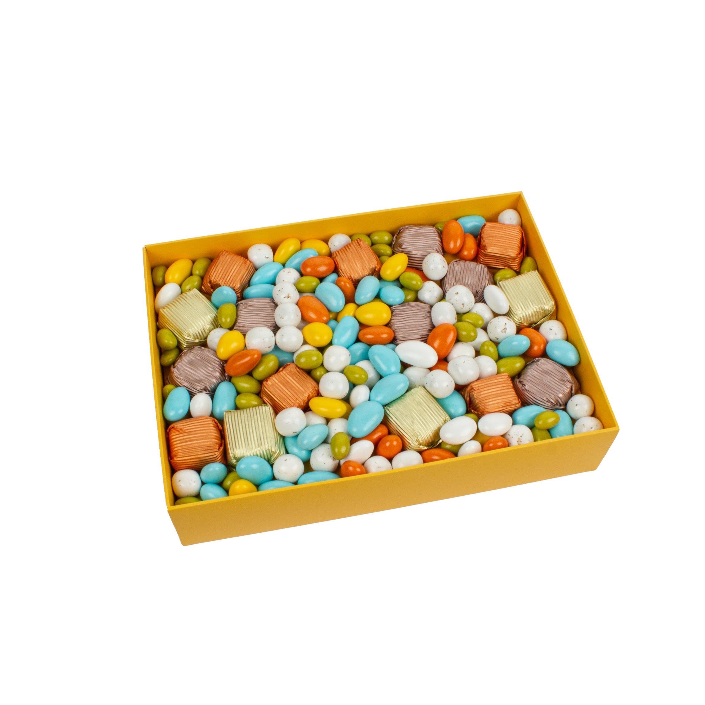 Özel Seri Hediye Çikolata Sarı 950g