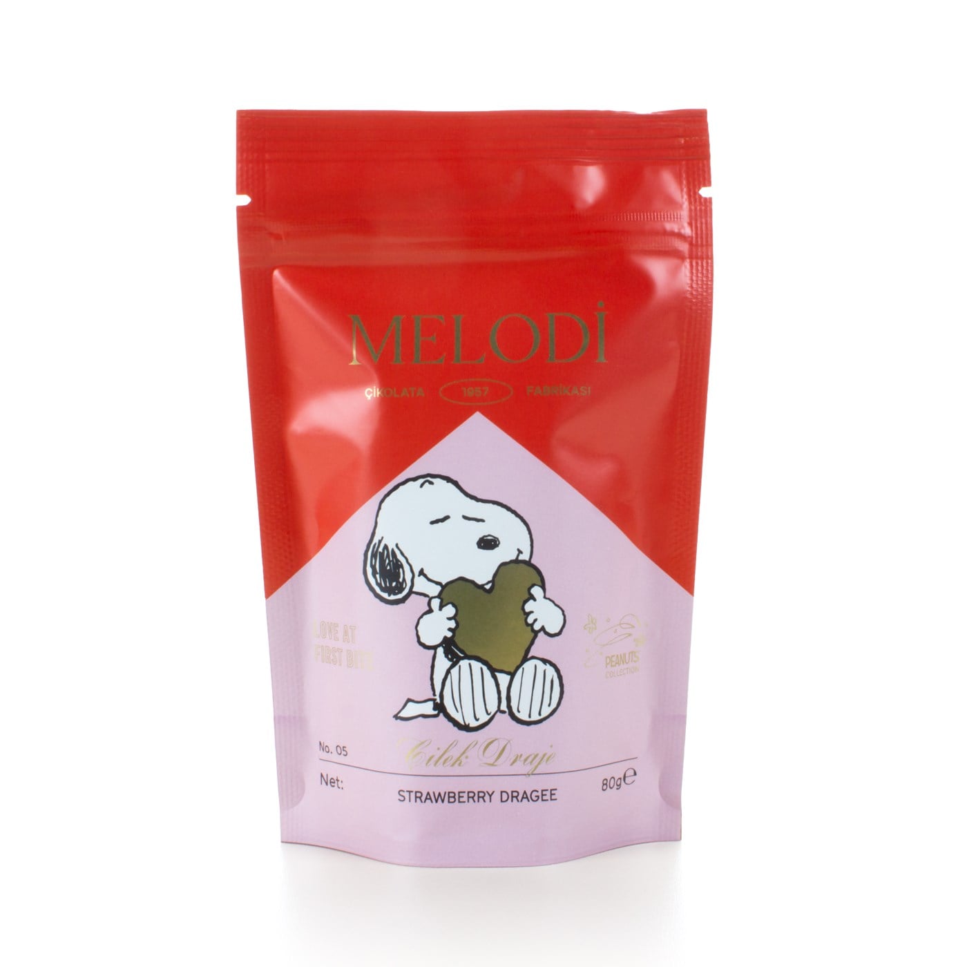 Peanuts Collection Çilek Draje 80g