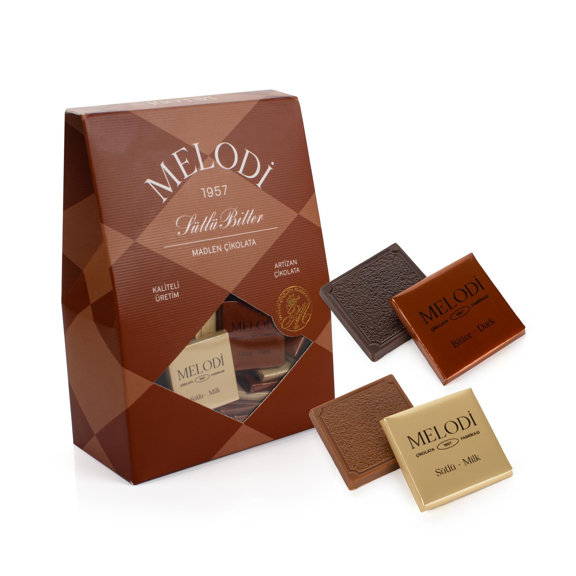 Piramit Kutu Madlen Çikolata 400g(℮)