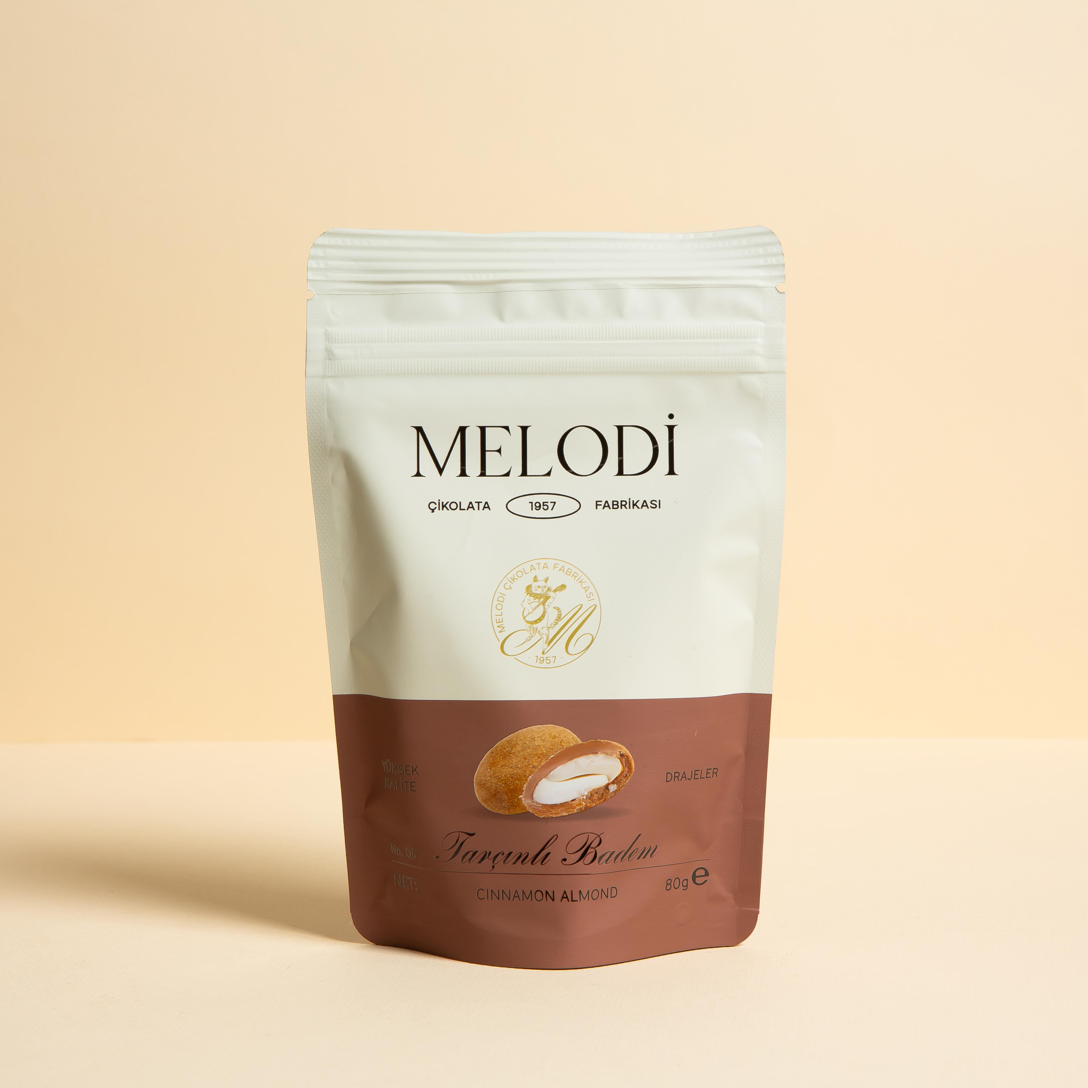 Prenses Tarçınlı Badem Draje Doypack 80g