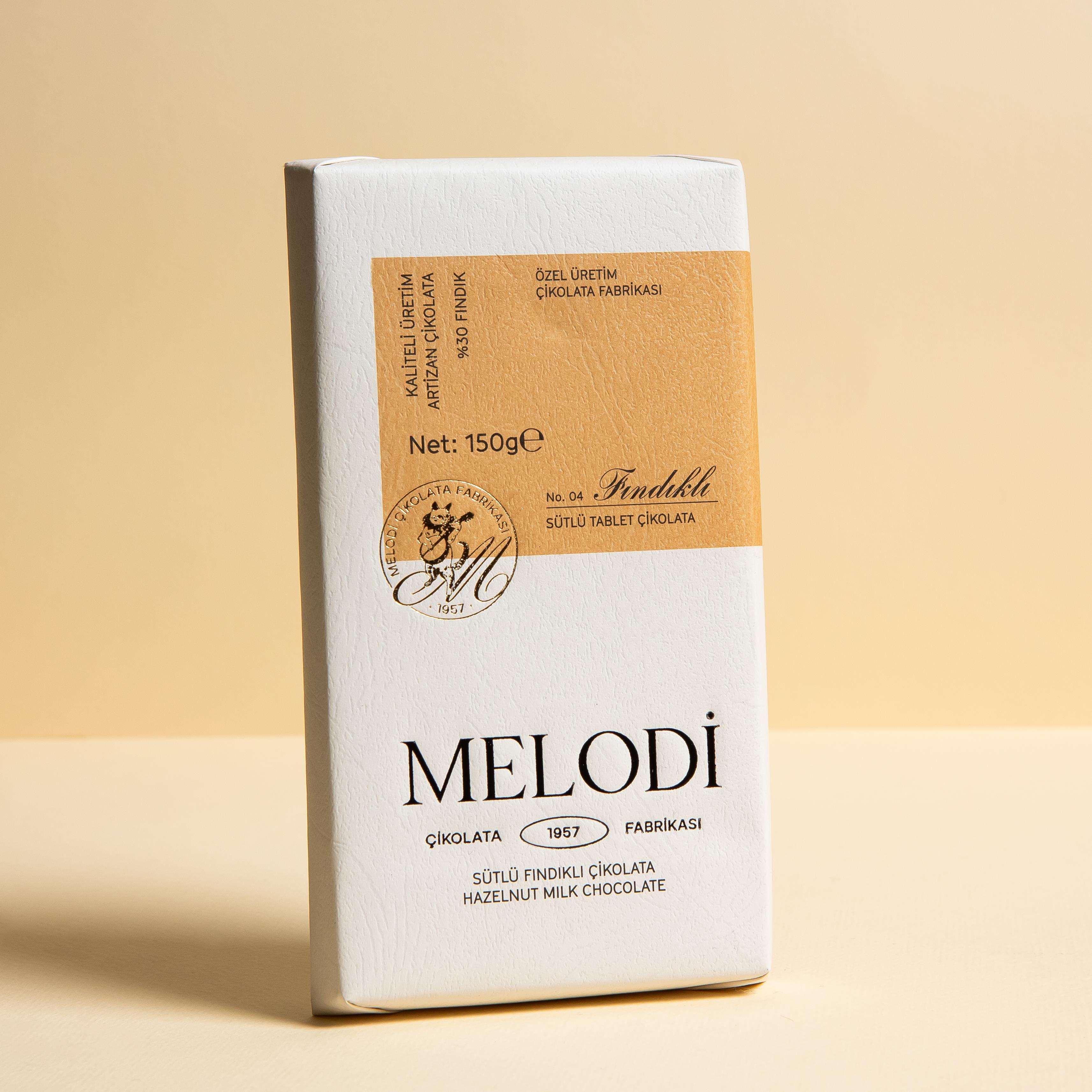 Sütlü Fındıklı Beyoğlu Tablet Çikolatası 150g