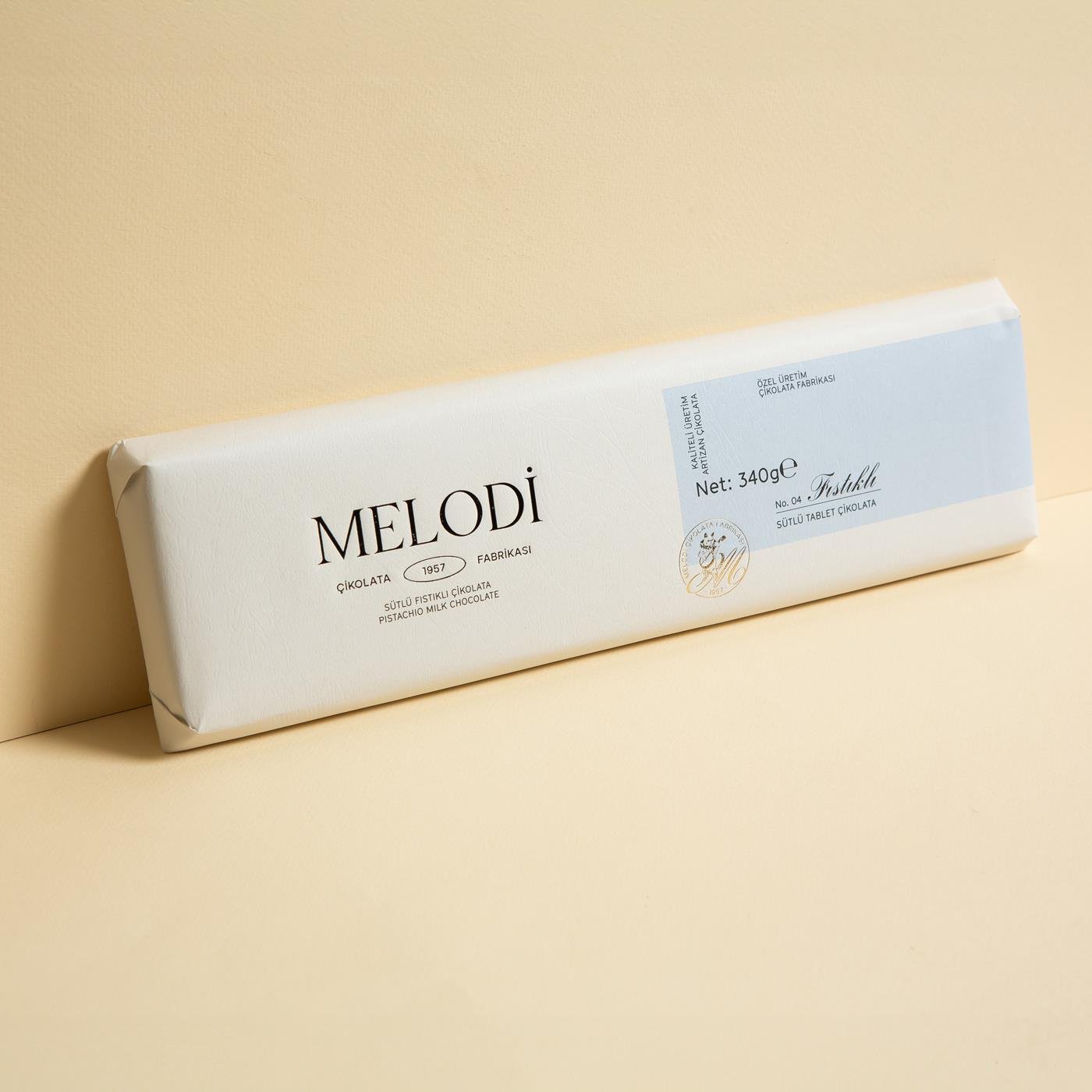 Sütlü Fıstıklı Büyük Beyoğlu Tablet 340g